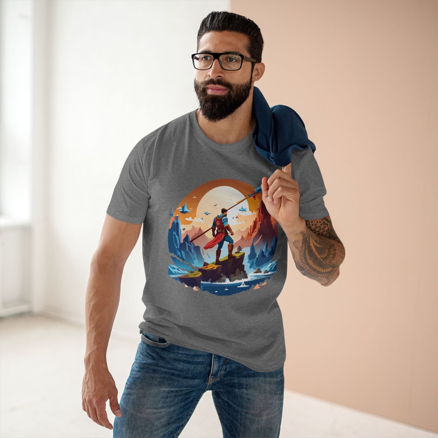 Adventures Graphic Unisex 100 Cotton Staple Tee 12