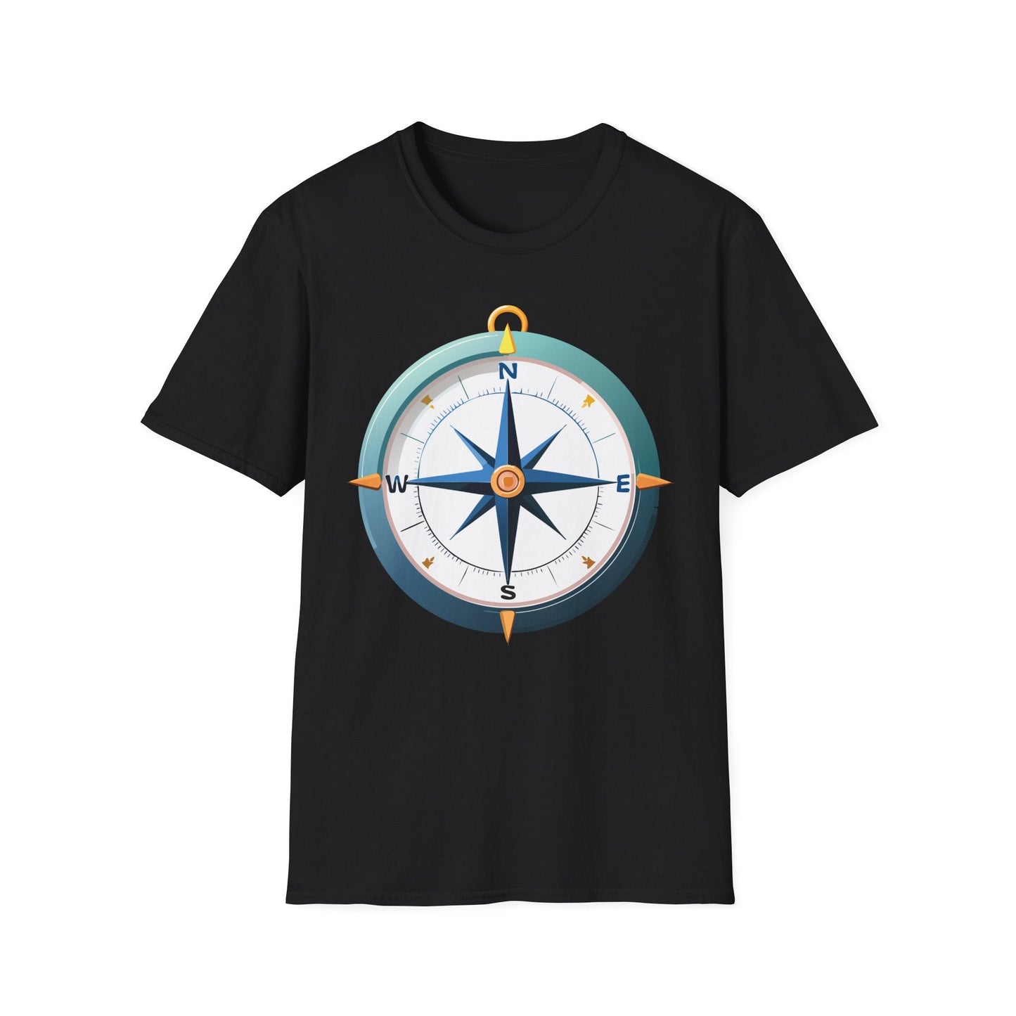 Compass Navigator Graphic Tee Unisex 100 Cotton 7