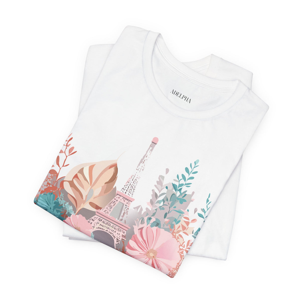 Unisex Cotton Bella+Canvas Tee with Paris