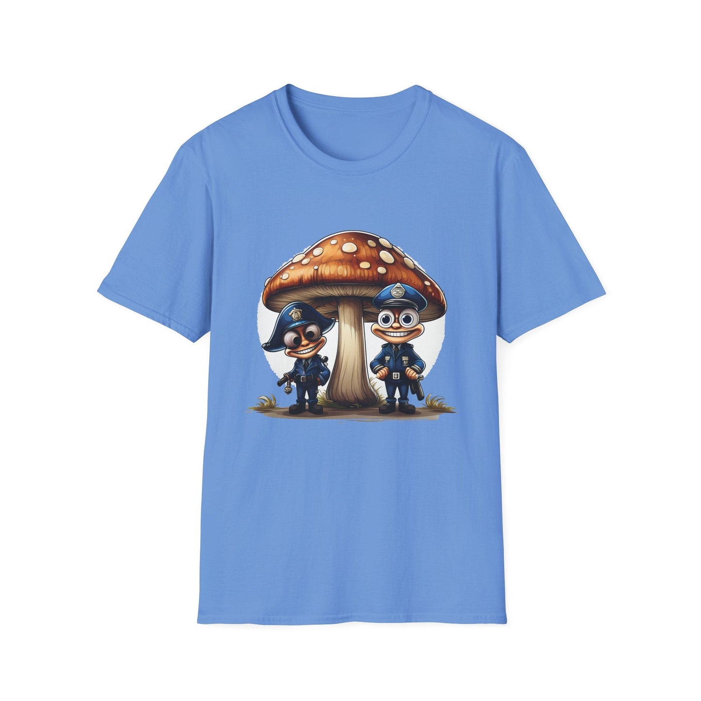 Mashroom Tee Shirt Unisex Funny Mashroom Design Shirt With Fungus Gildan Softstyle 64000