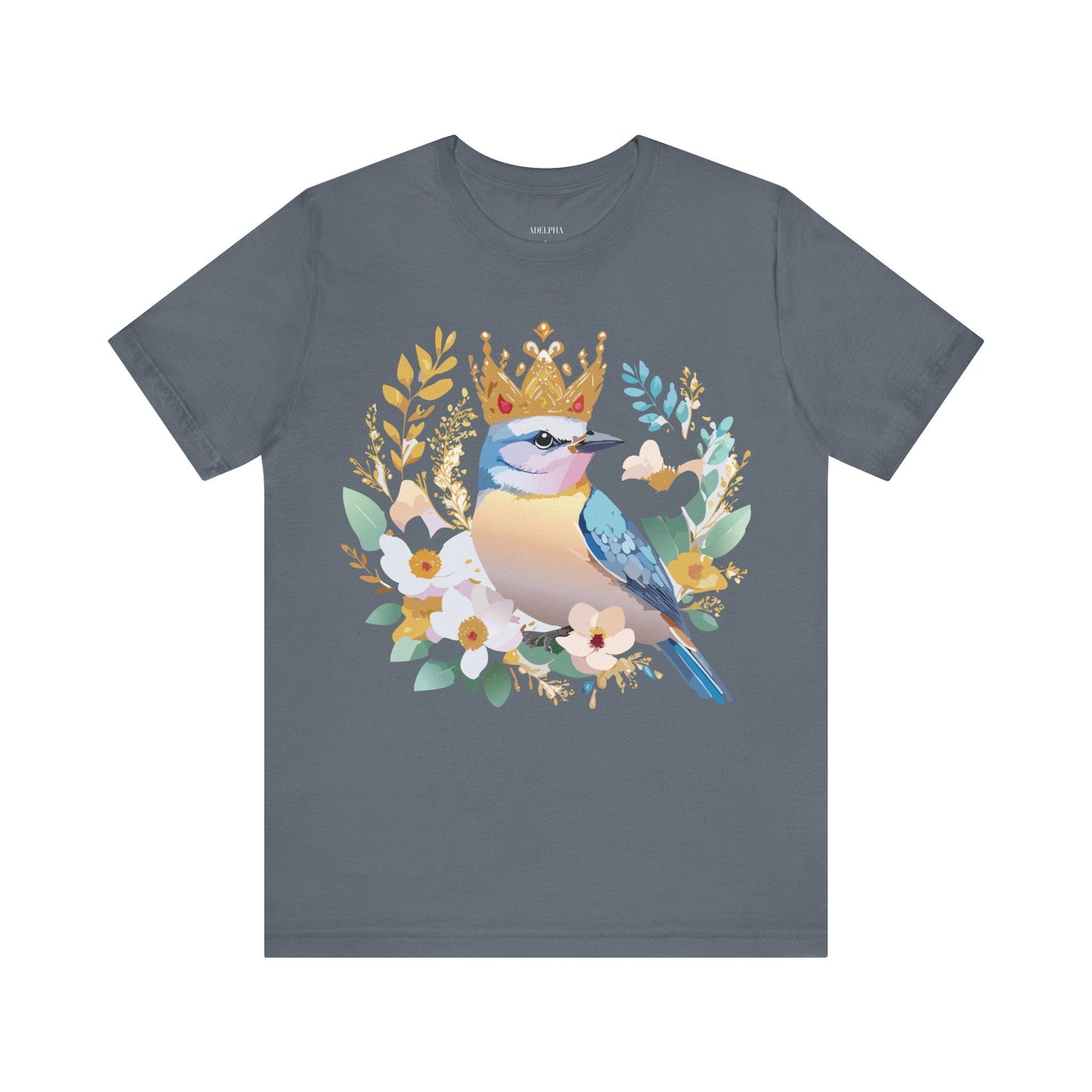 Medallion Shirt Graphic Tee Unisex Adelpha Art Design Vintage Inspired Short Sleeve