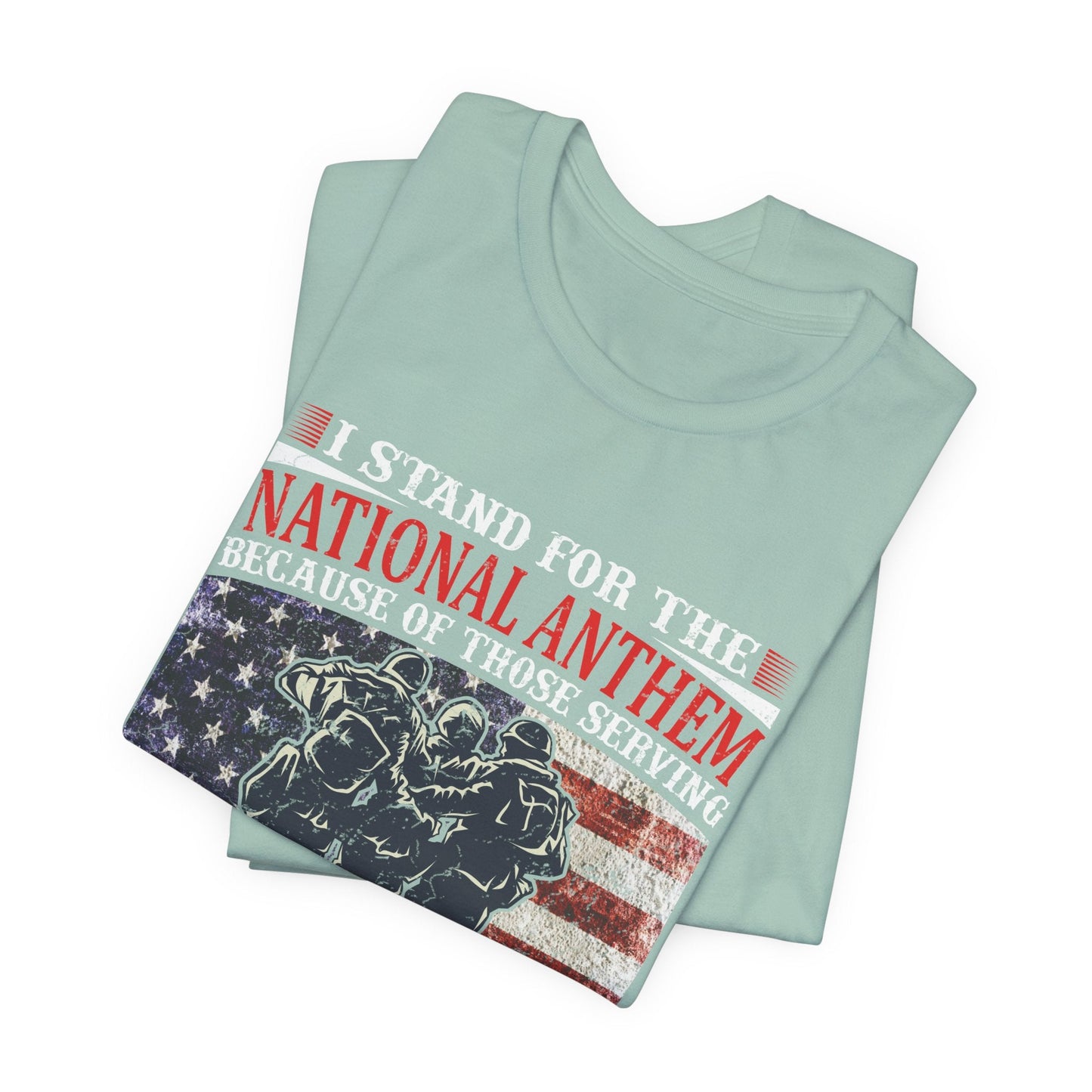 Army Veteran Patriotic Graphic Design Unisex Cotton T-Shirt v36