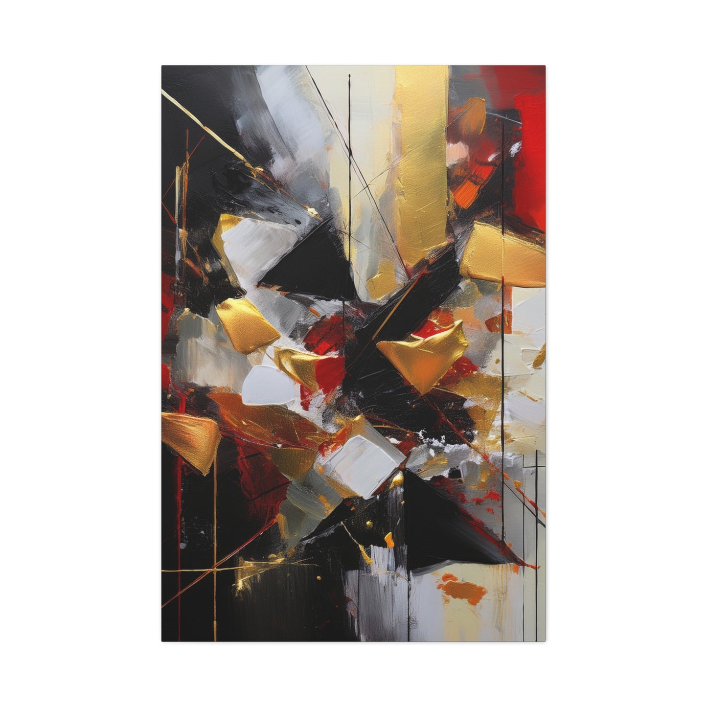 Abstract Oil Painting Print Canvas 20x24,20x30,24x30 24x32,24x36,30x40 32x48,36x48,40x60 Pine-Wood Inner Frame ABS-186