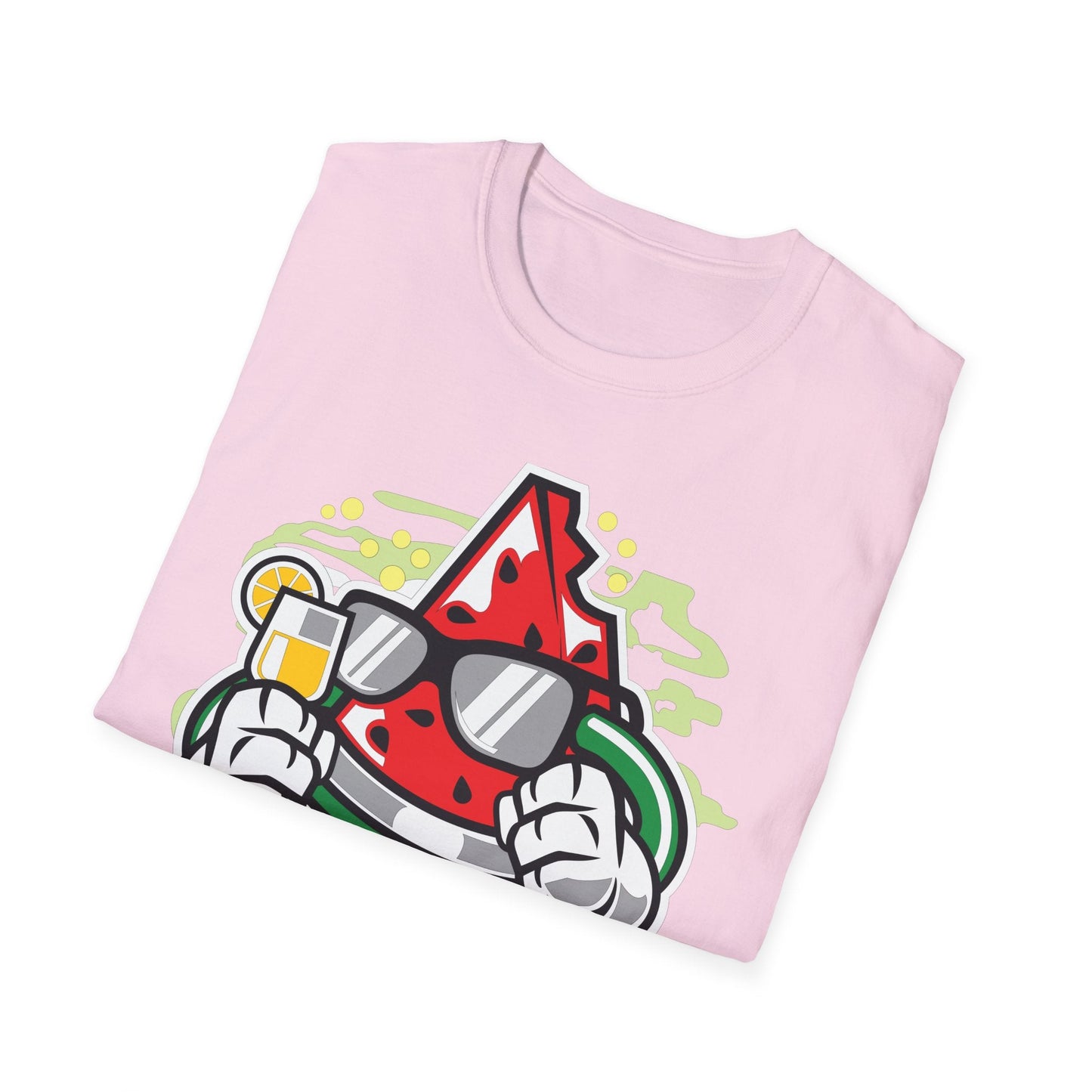 Cartoon T Shirt Animation T Shirt Funny Tee Shirt Unisex Gildan Softstyle 64000 Artwork