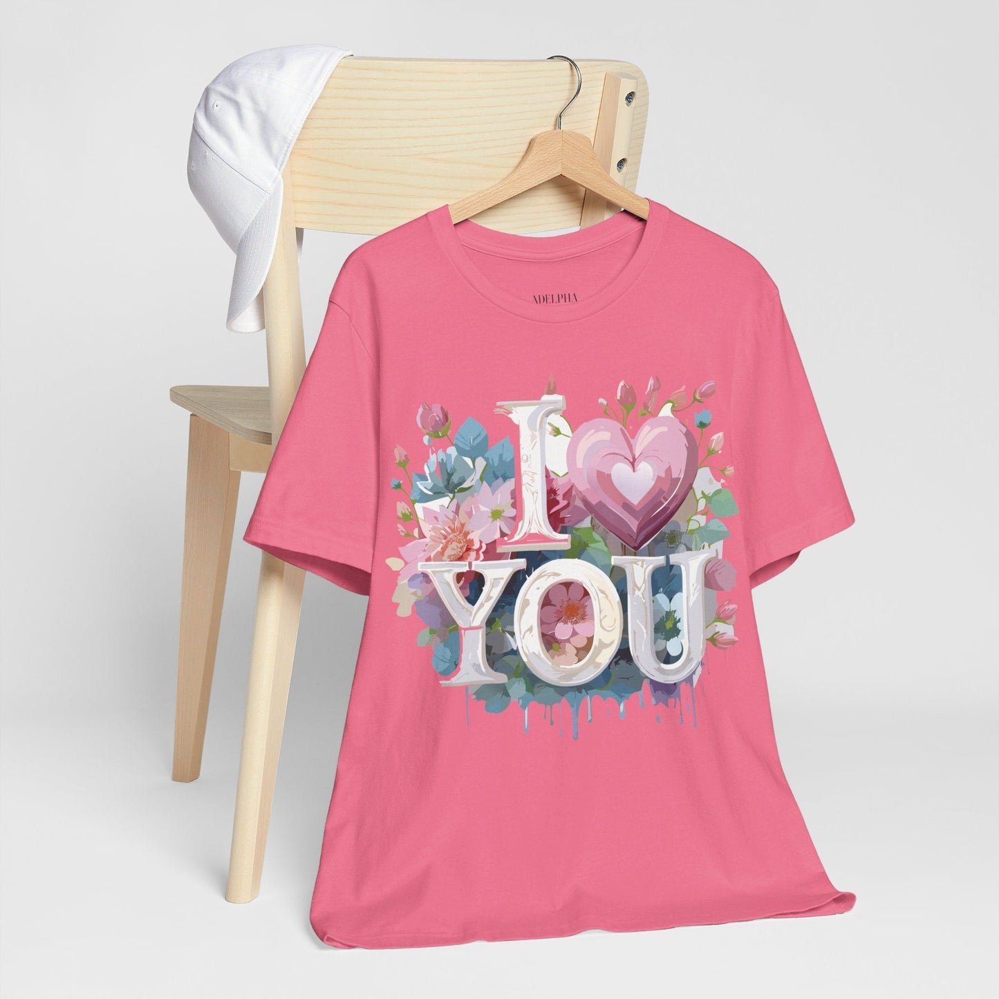 Valentine Graphic Tee Unisex Adelpha Art Design Vintage Inspired T Shirt For Everyday Wear