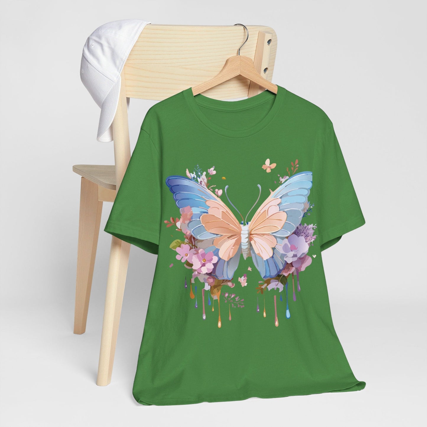 Butterfly Graphic Tee By Adelpha Unisex Short Sleeve Shirt Art Design