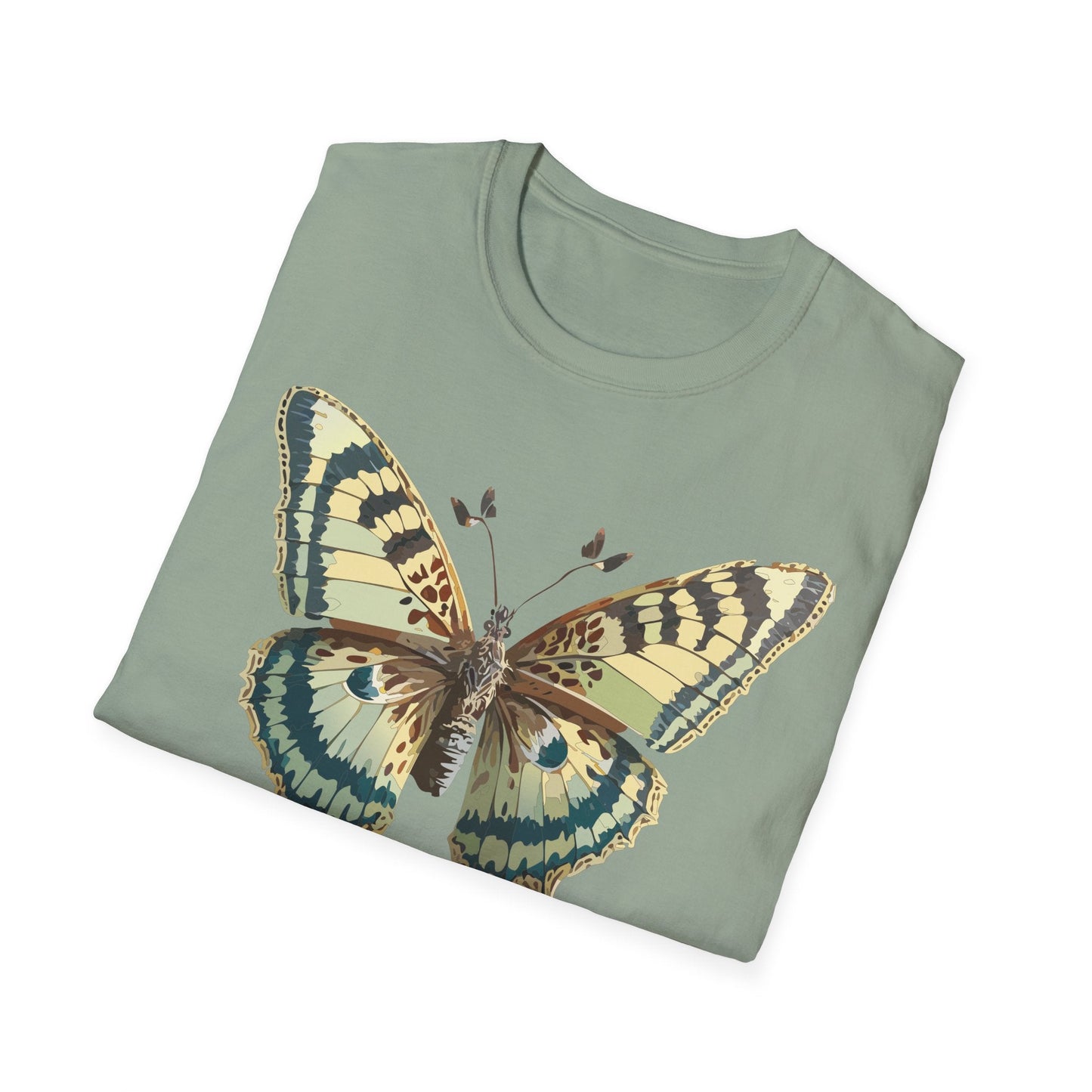 Butterfly Shirt Unisex T Shirt Monarch Butterfly Print Softstyle Gildan 64000 Tee
