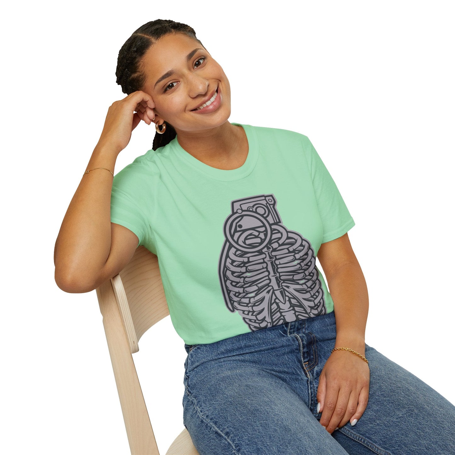Cartoon T Shirt Animation T Shirt Funny Tee Shirt Unisex Gildan Softstyle 64000 Cotton