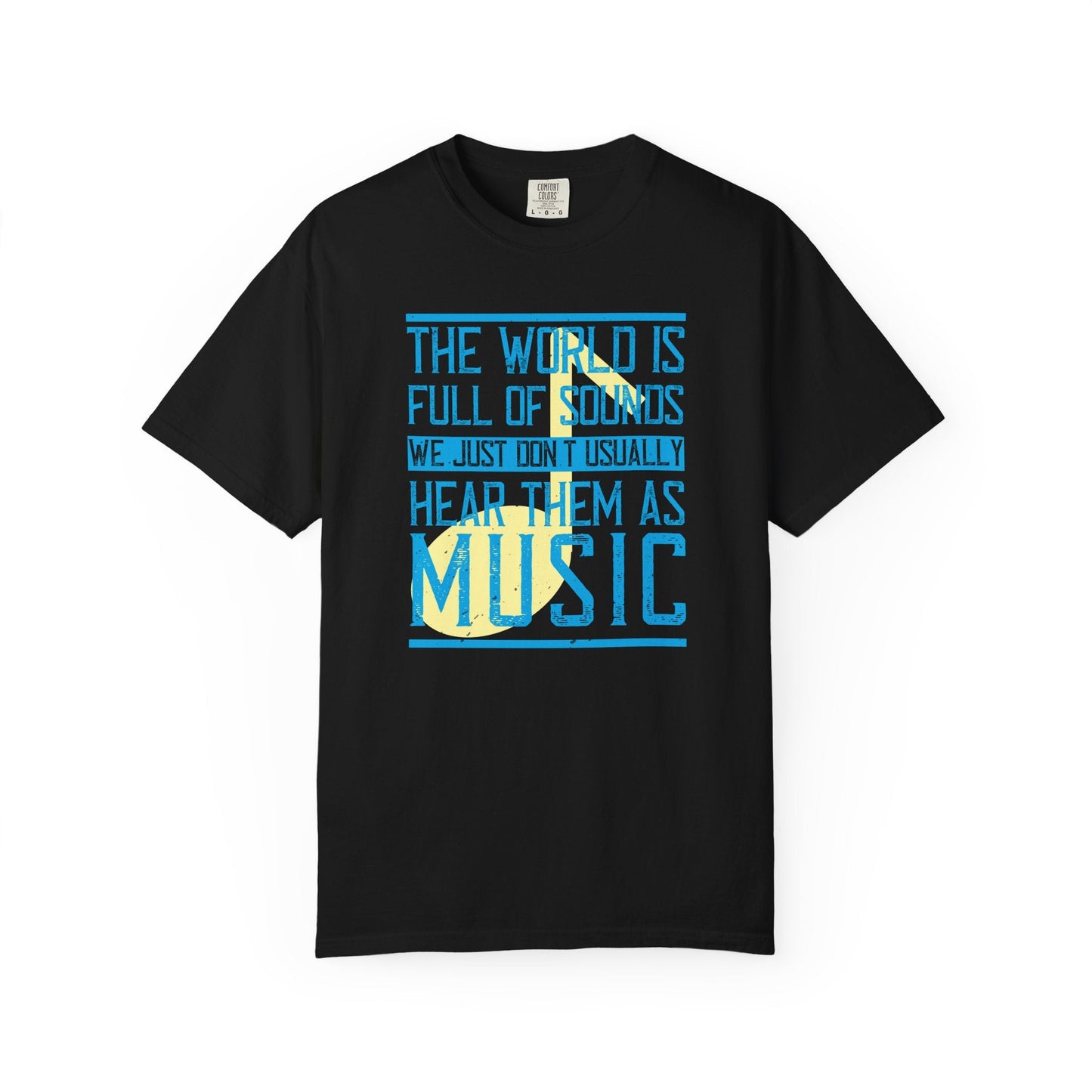 Music Graphic Design Unisex Cotton T-shirt m45