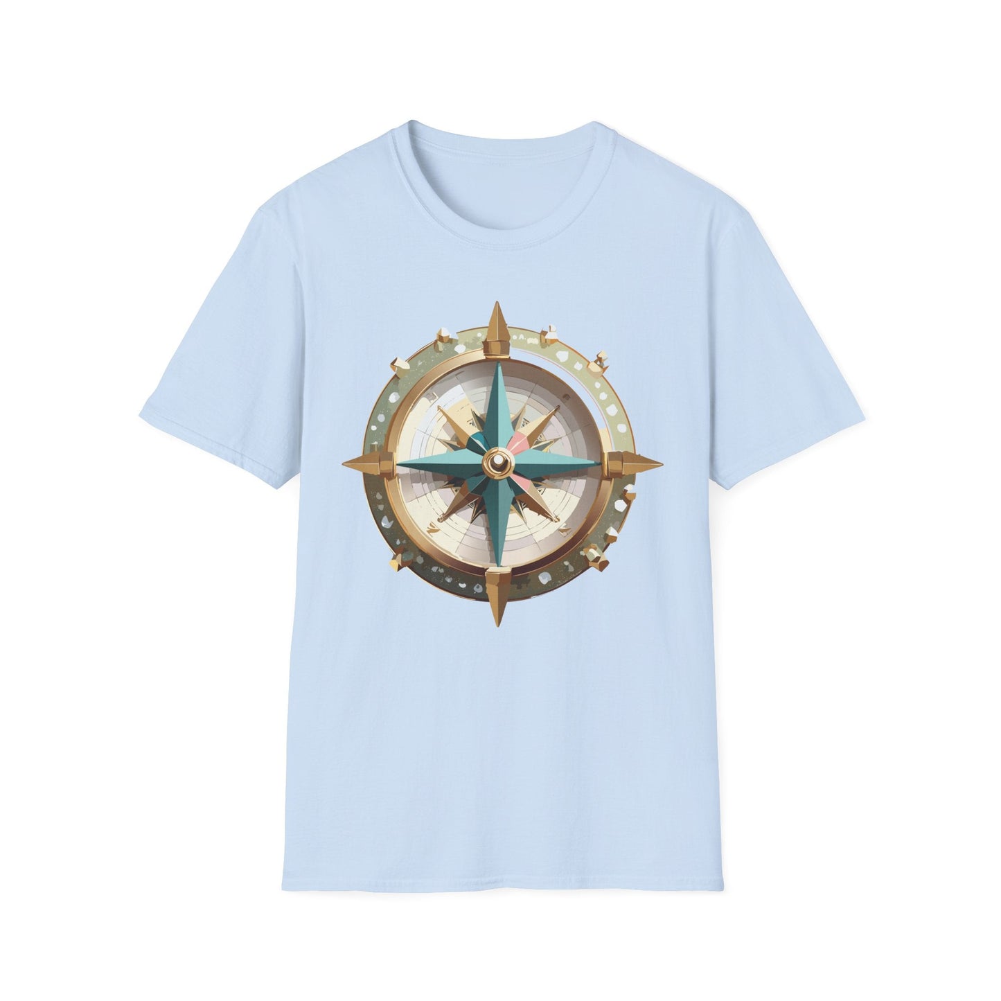 Compass Navigator Graphic Tee Unisex 100 Cotton 1