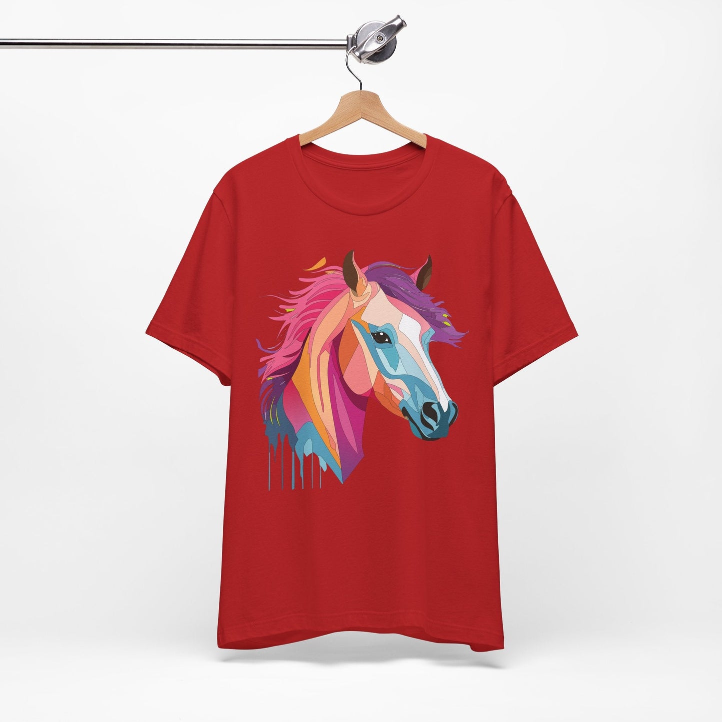 Unisex Animal Shirt Art Design Short Sleeve With Wild Animals Graphic Print Comfort Tee