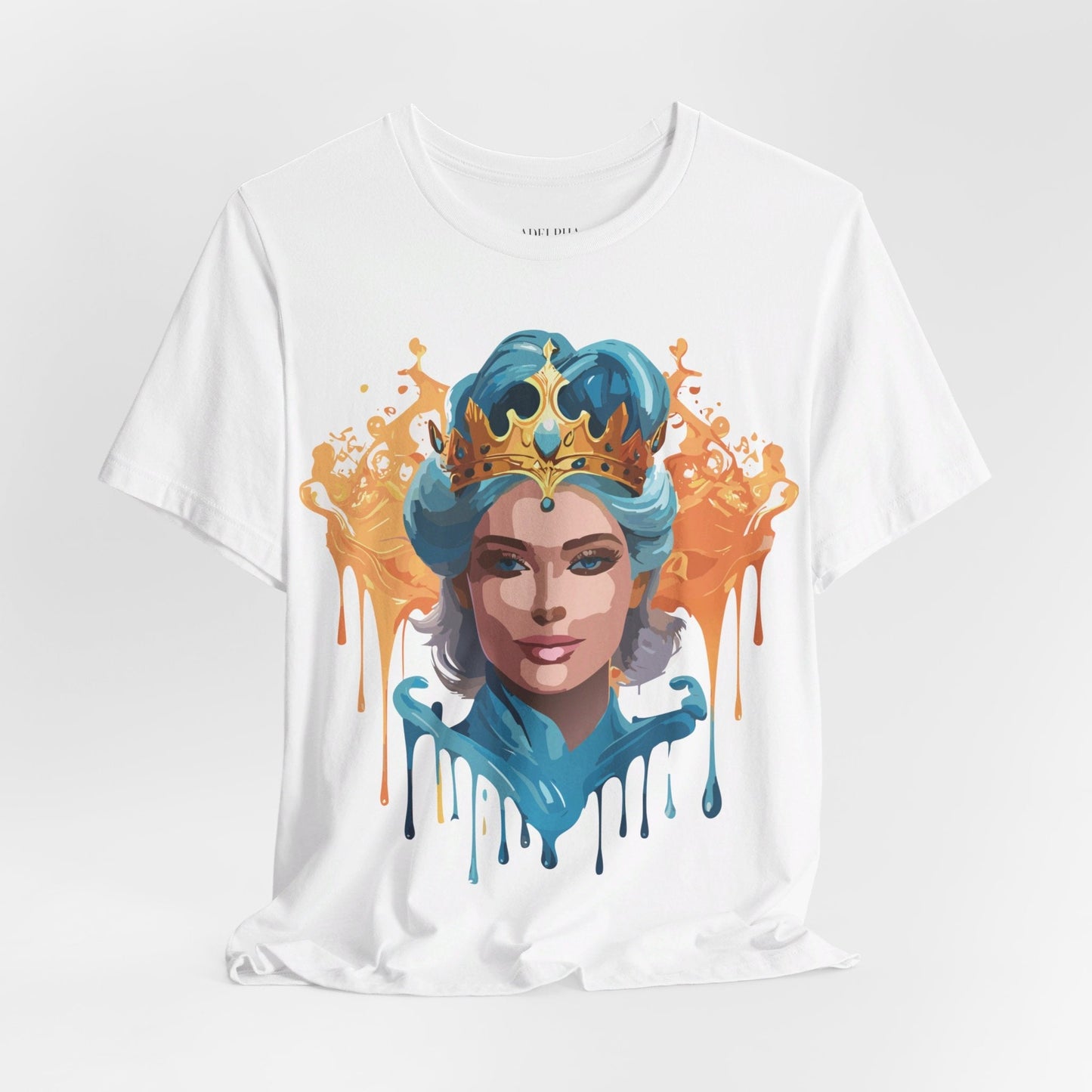 Queen Woman Portrait Graphic Unisex 100 Cotton Vintage Artwork Tee 17