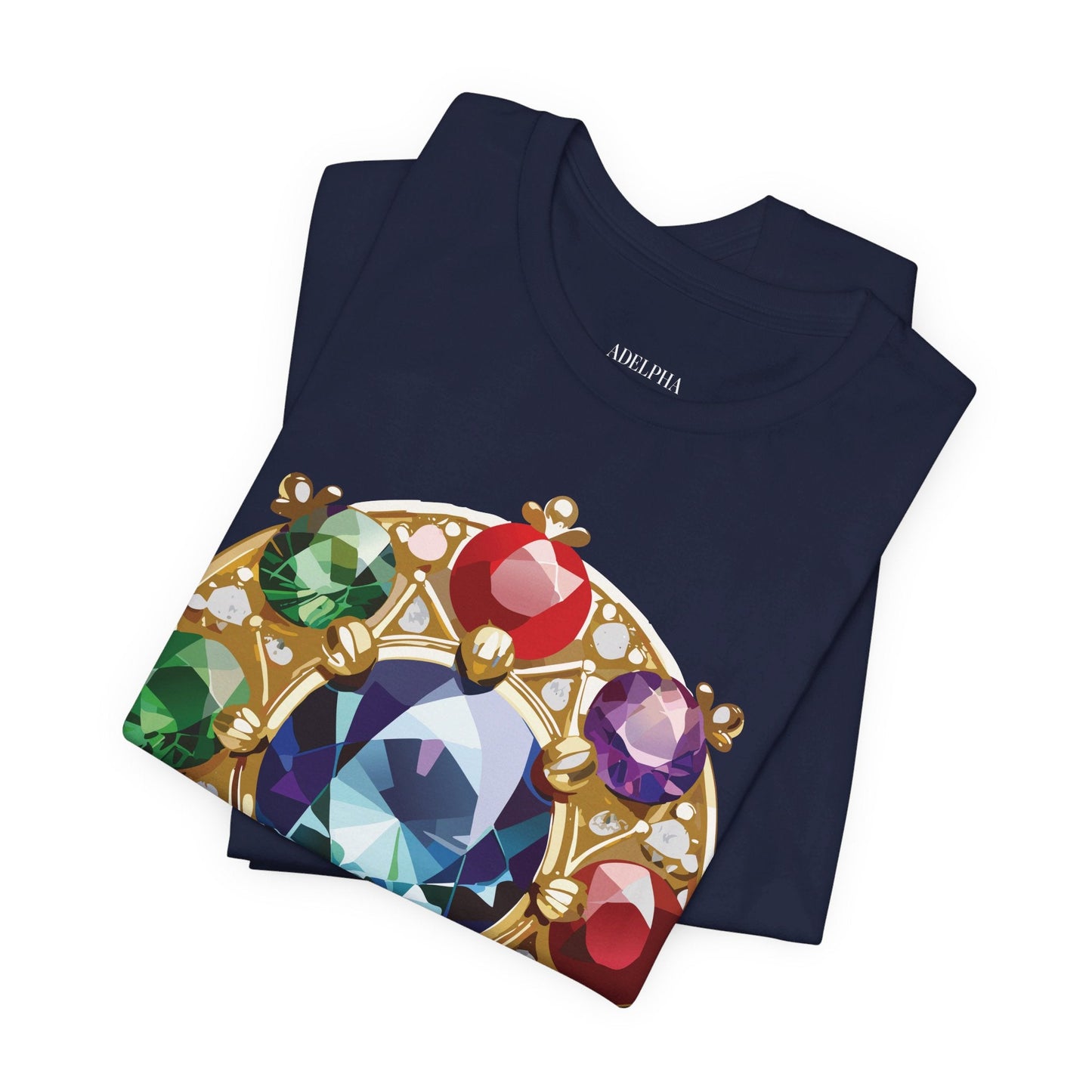 Jewelry Graphic Unisex 100 Cotton Vintage Treasure Art T-Shirt 39