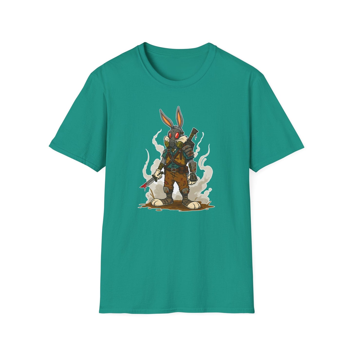 Bugs Bunny T Shirt Unisex Softstyle Cotton Tee With Cartoon Animation Design Artwork