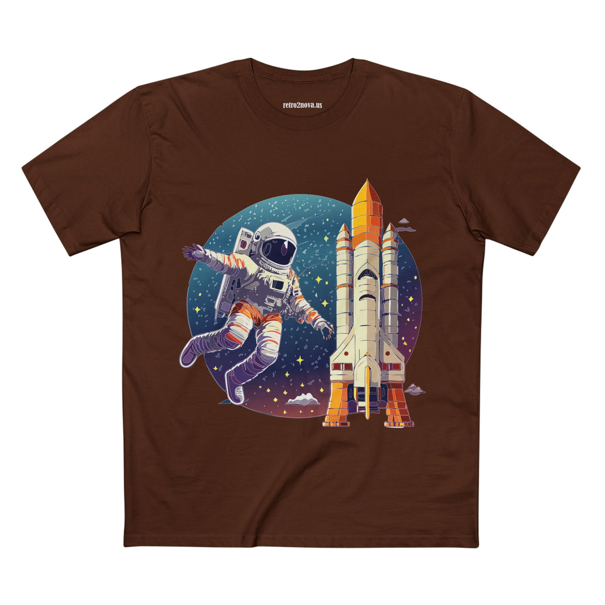 Cosmos Astronaut Graphic Tee Staple Unisex 100 Cotton Tee Shirt - CS-25