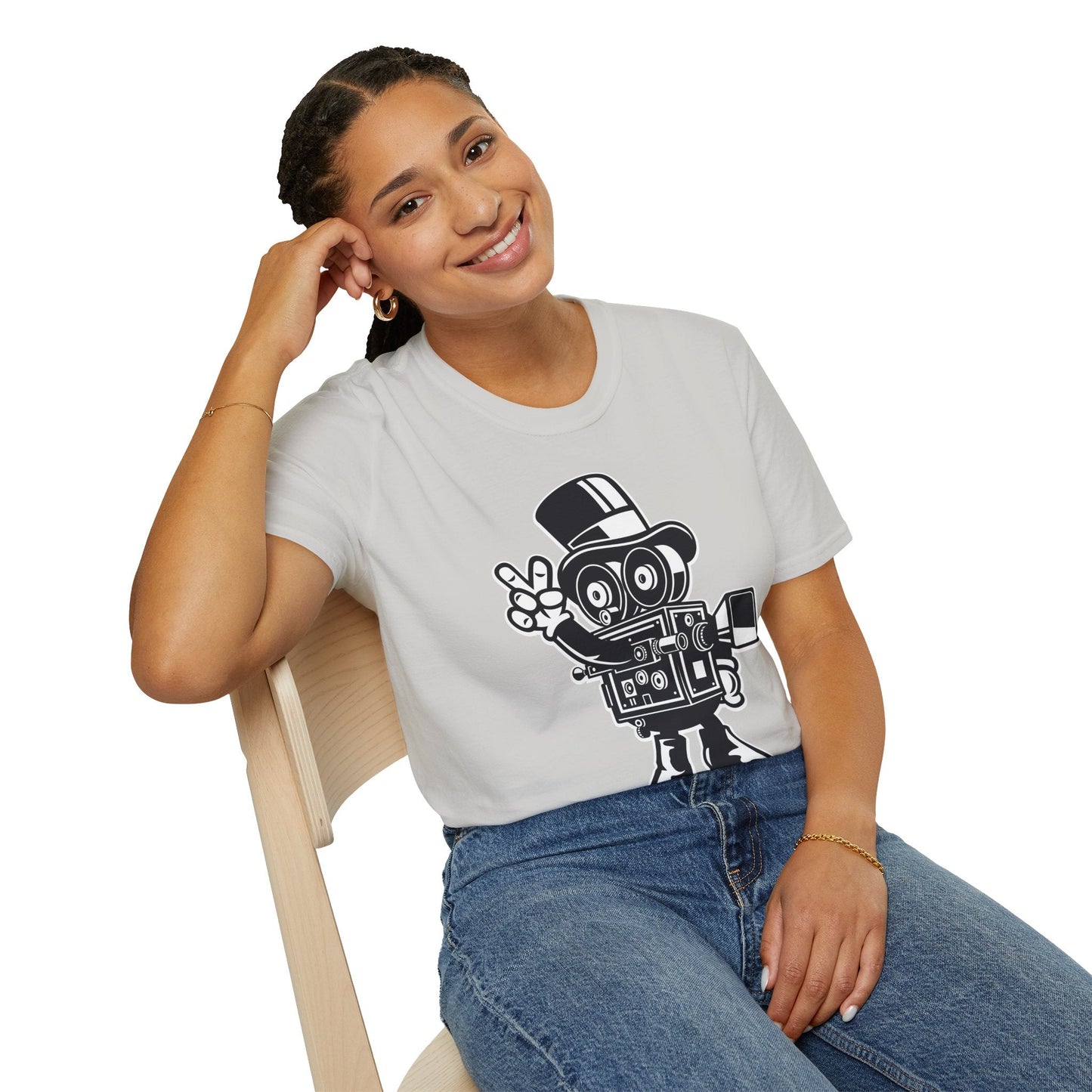 Cartoon T Shirt Animation T Shirt Funny Tee Unisex Gildan Softstyle 64000 Comfort Fit All Day