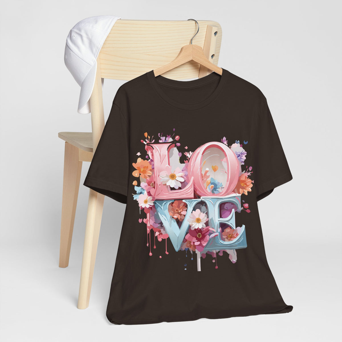 Valentine's Day  Graphic Unisex Cotton Bella+Canvas Tee with Art Design n205
