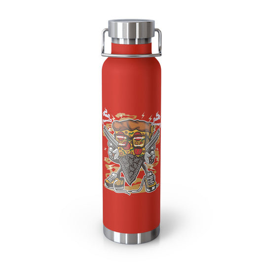 22oz Copper Insulated Water Bottle with Cartoon Design - CV105