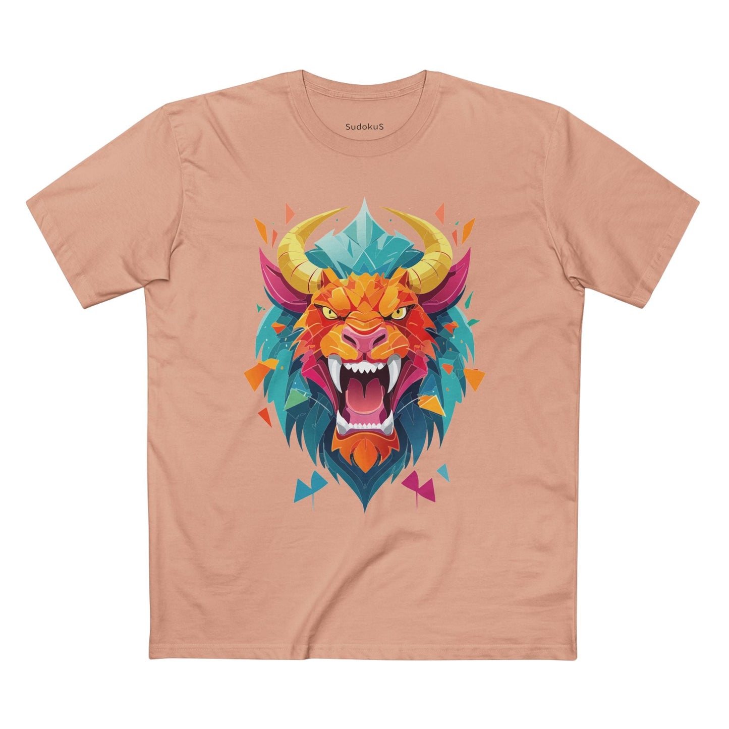Cartoon Monsters Graphic Unisex 100 Cotton Staple Tee 16