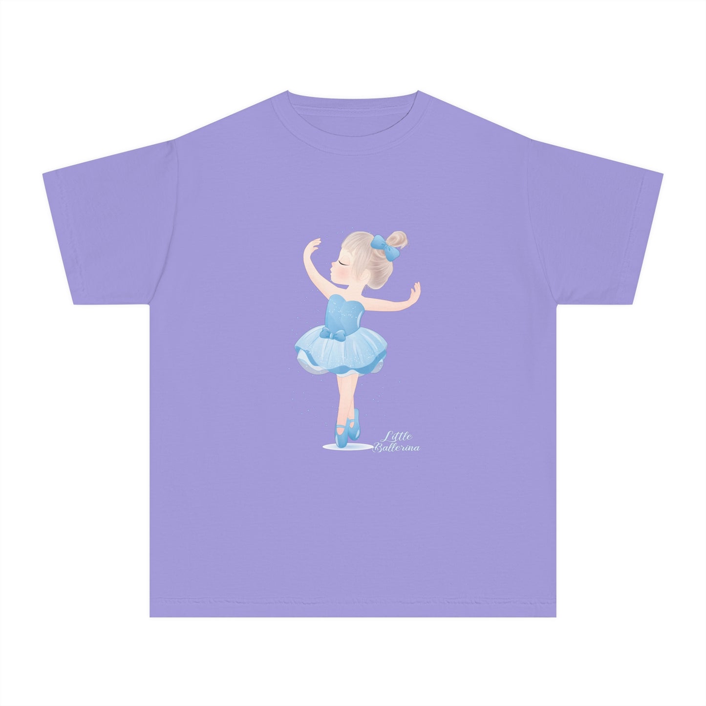 Youth Tee Shirt with Little Ballerina