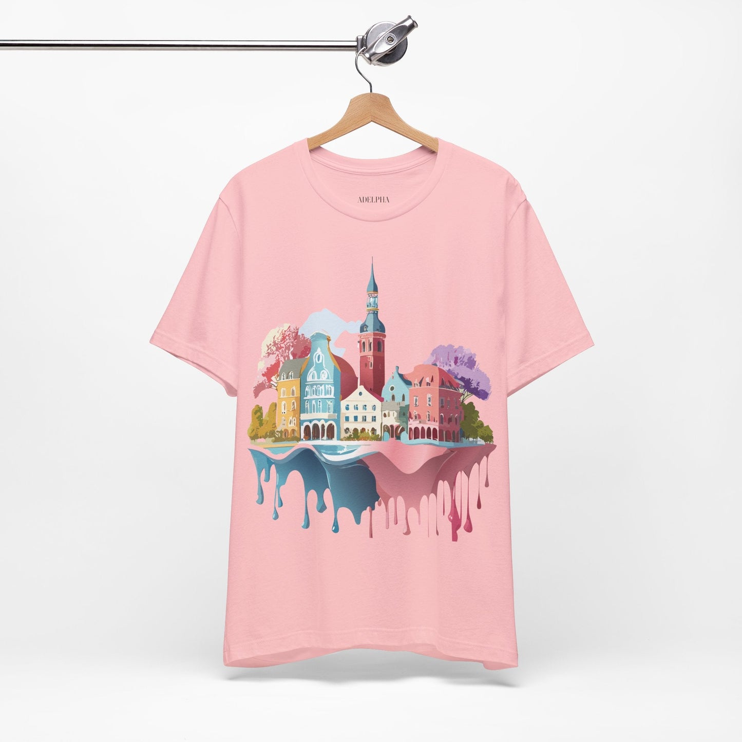 Germany Tourist Shirt Unisex Graphic Tee With Vintage Adelpha Artwork Short Sleeve