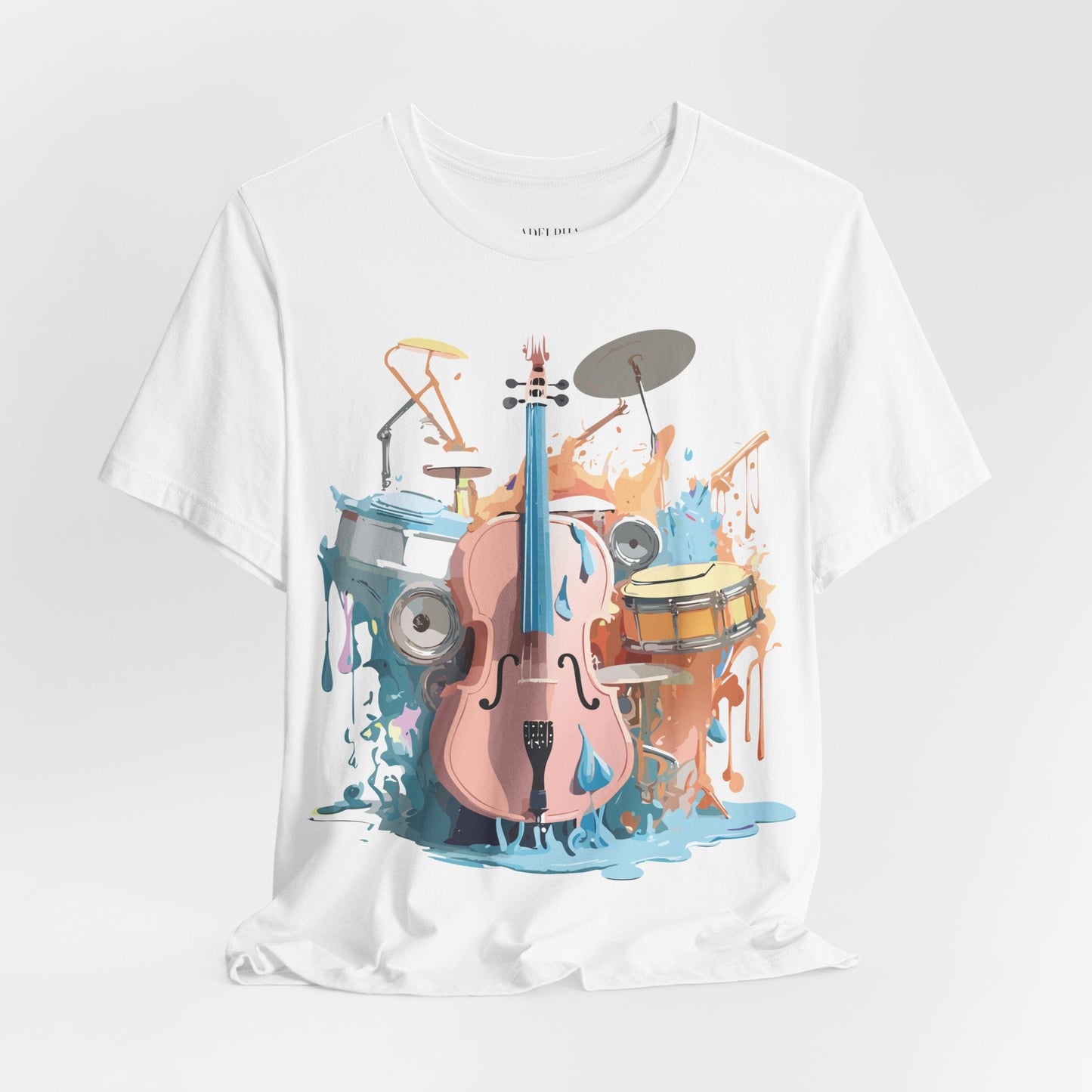 Adelpha Graphic Tee Unisex Short Sleeve Shirt With Vintage Inspired Artwork Design