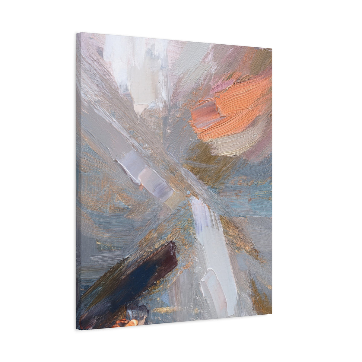 Abstract Pastel Painting Print Canvas 20x24,20x30,24x30 24x32,24x36,30x40 32x48,36x48,40x60 Pine-Wood Inner Frame ABS-89
