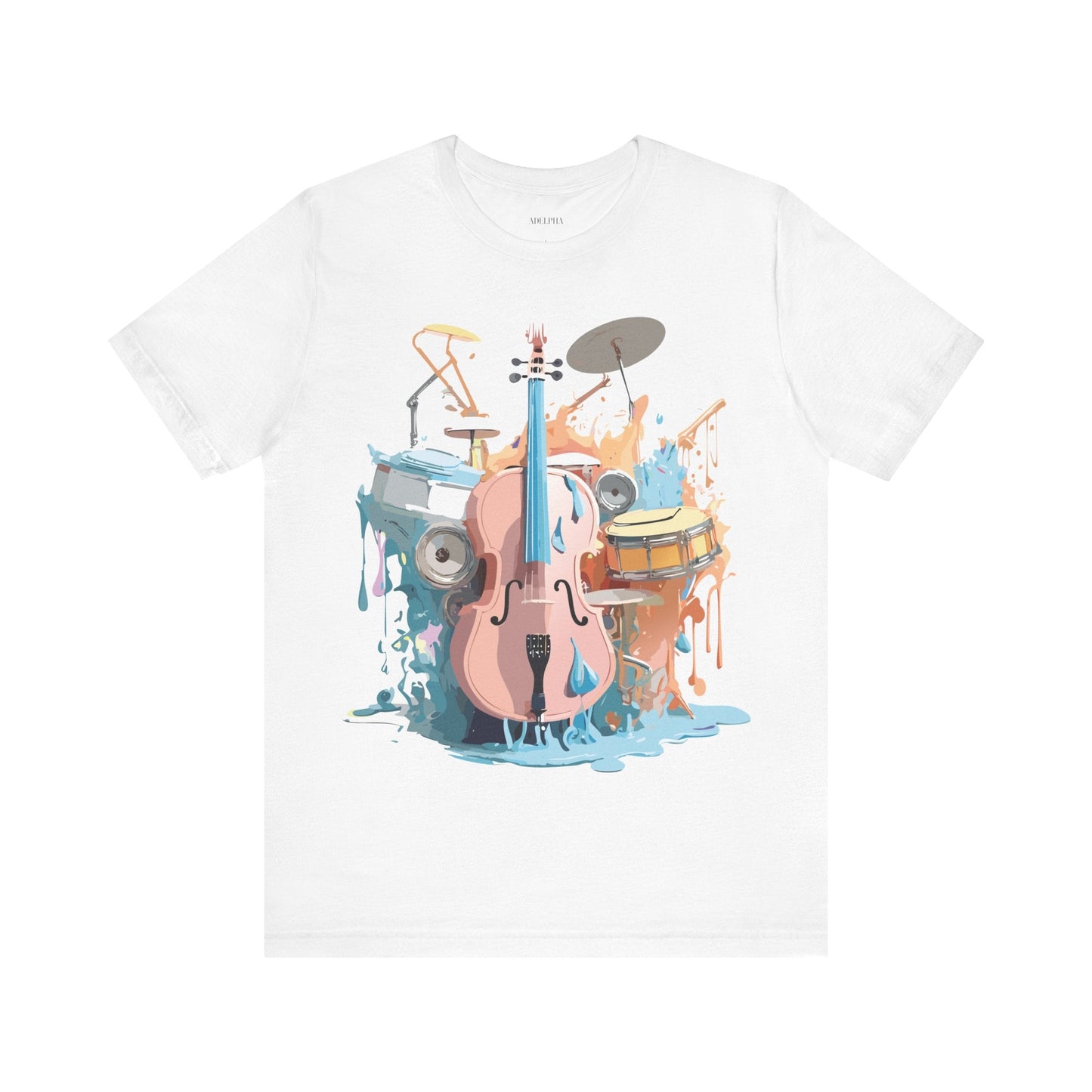 Adelpha Graphic Tee Unisex Short Sleeve Shirt With Vintage Inspired Artwork Design