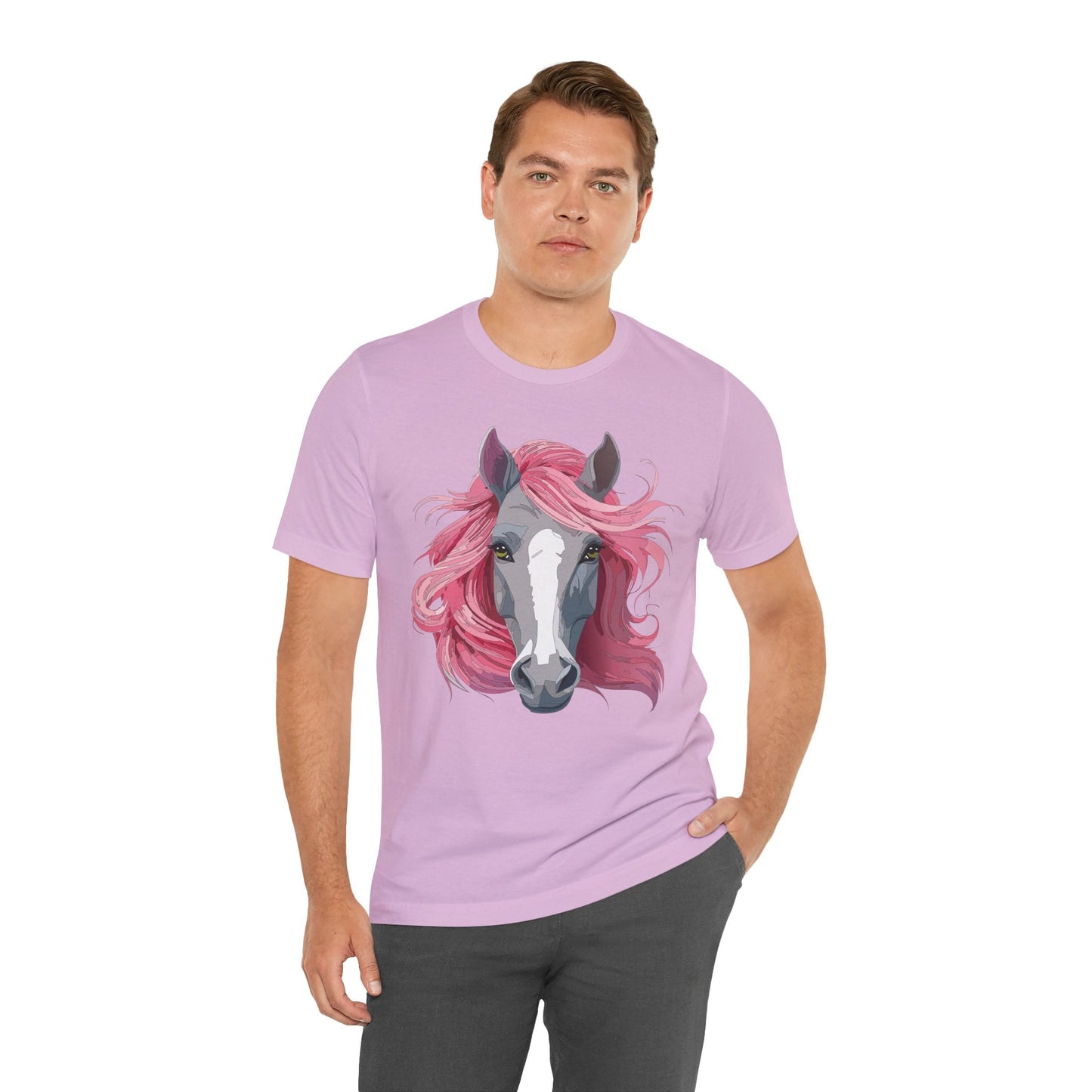 Unisex Animal Art Design Tee Shirt With Wild Animals Graphic Short Sleeve Everyday Wear