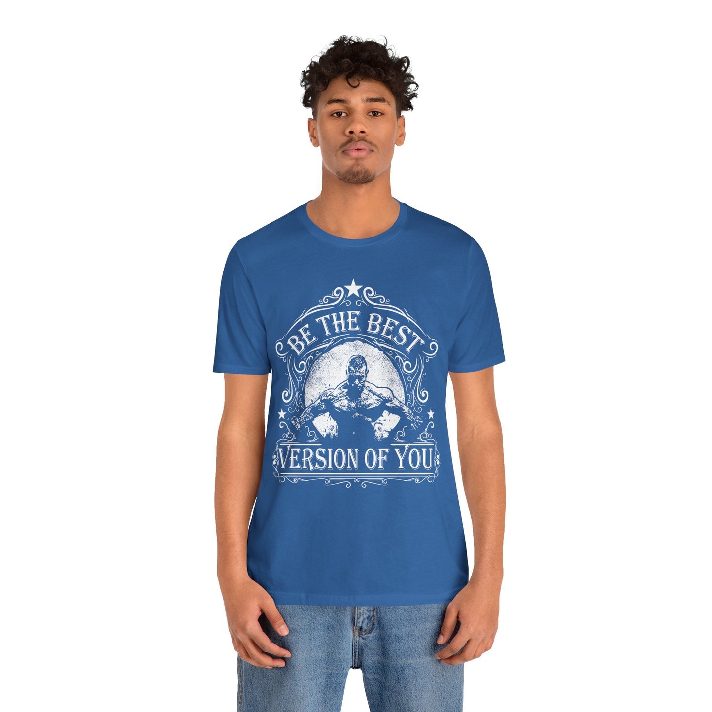 Be The Best Version Of You T-Shirt Motivational Fitness Tee