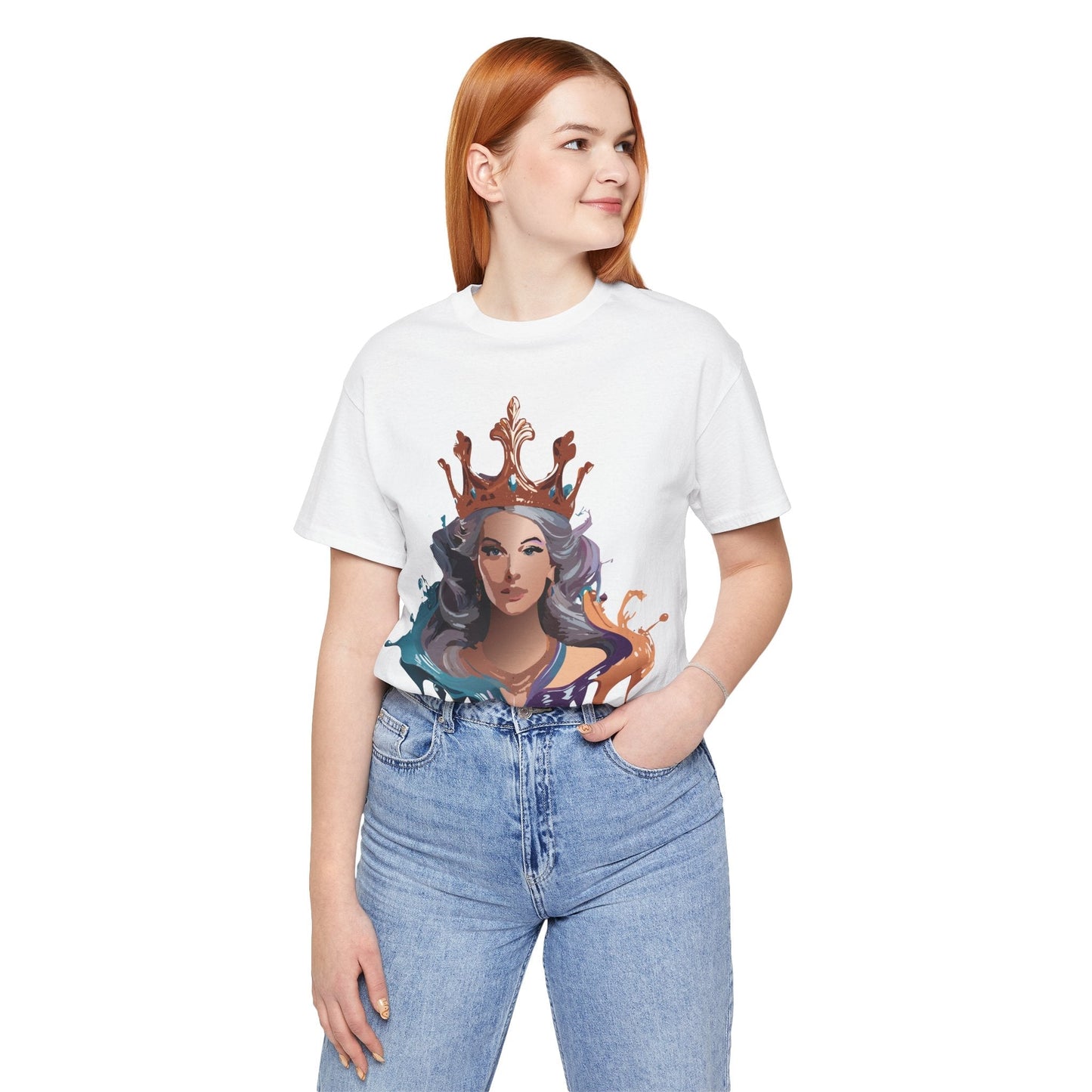 Queen Graphic T Shirt Unisex Adelpha Art Design Tee Premium Quality Jersey Short Sleeve