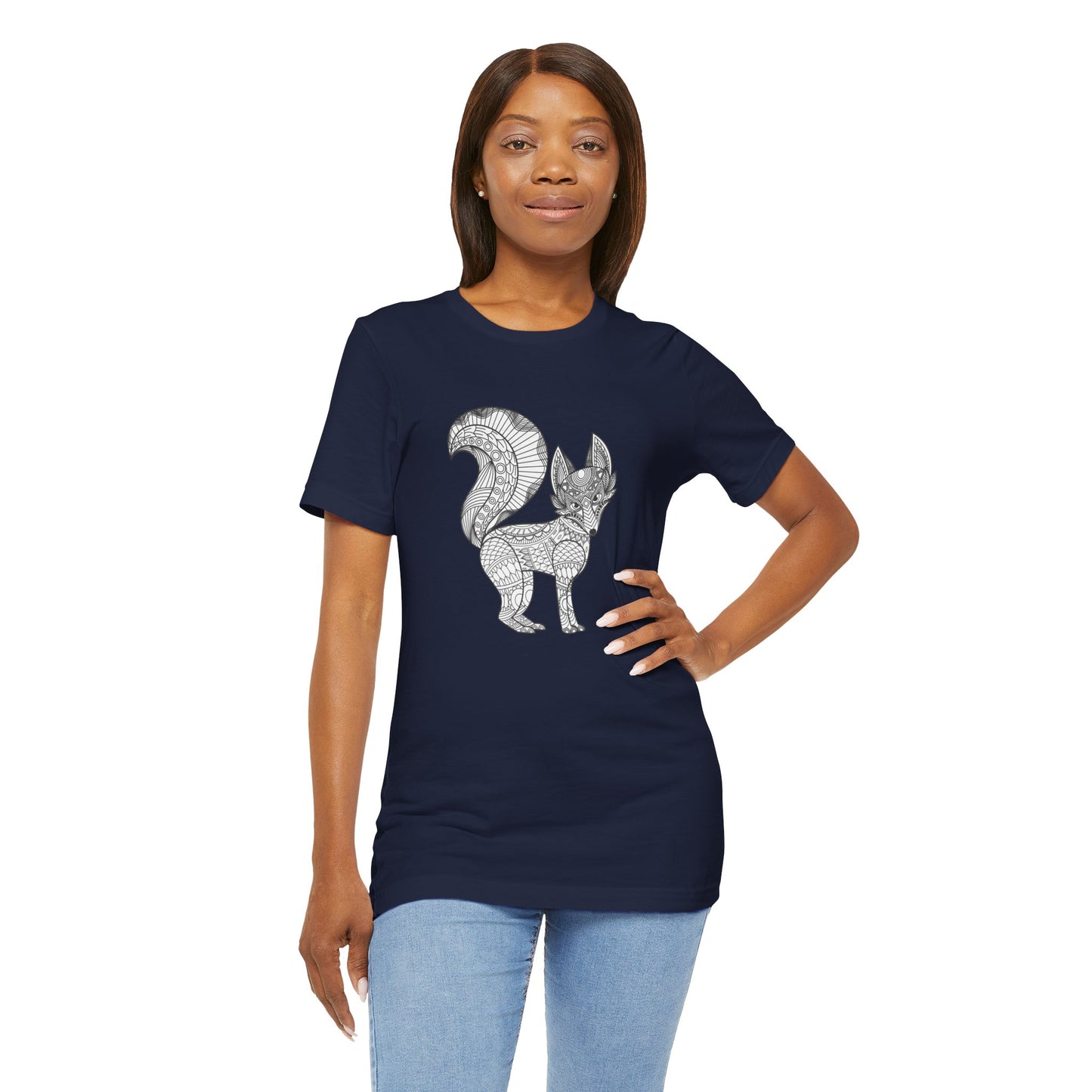 Camiseta unisex con estampado de animales 