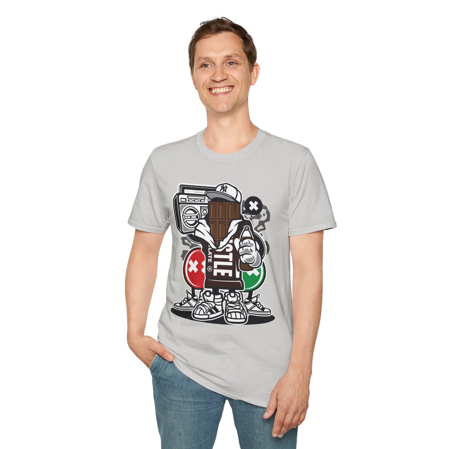 Gildan Softstyle Unisex Cartoon T Shirt Animation Funny Tee Breathable 100 Percent Cotton