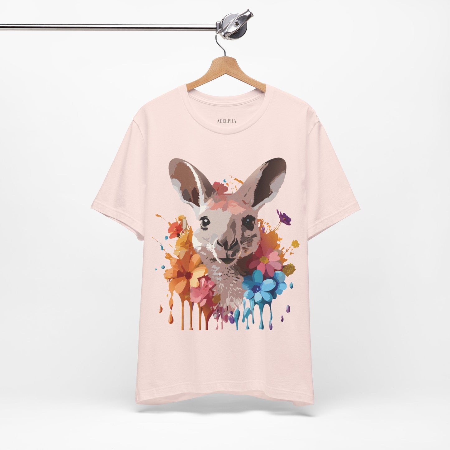Kangaroo Graphic T Shirt Unisex Adelpha Art Design Tee Vintage Inspired Artwork For Everyday Style