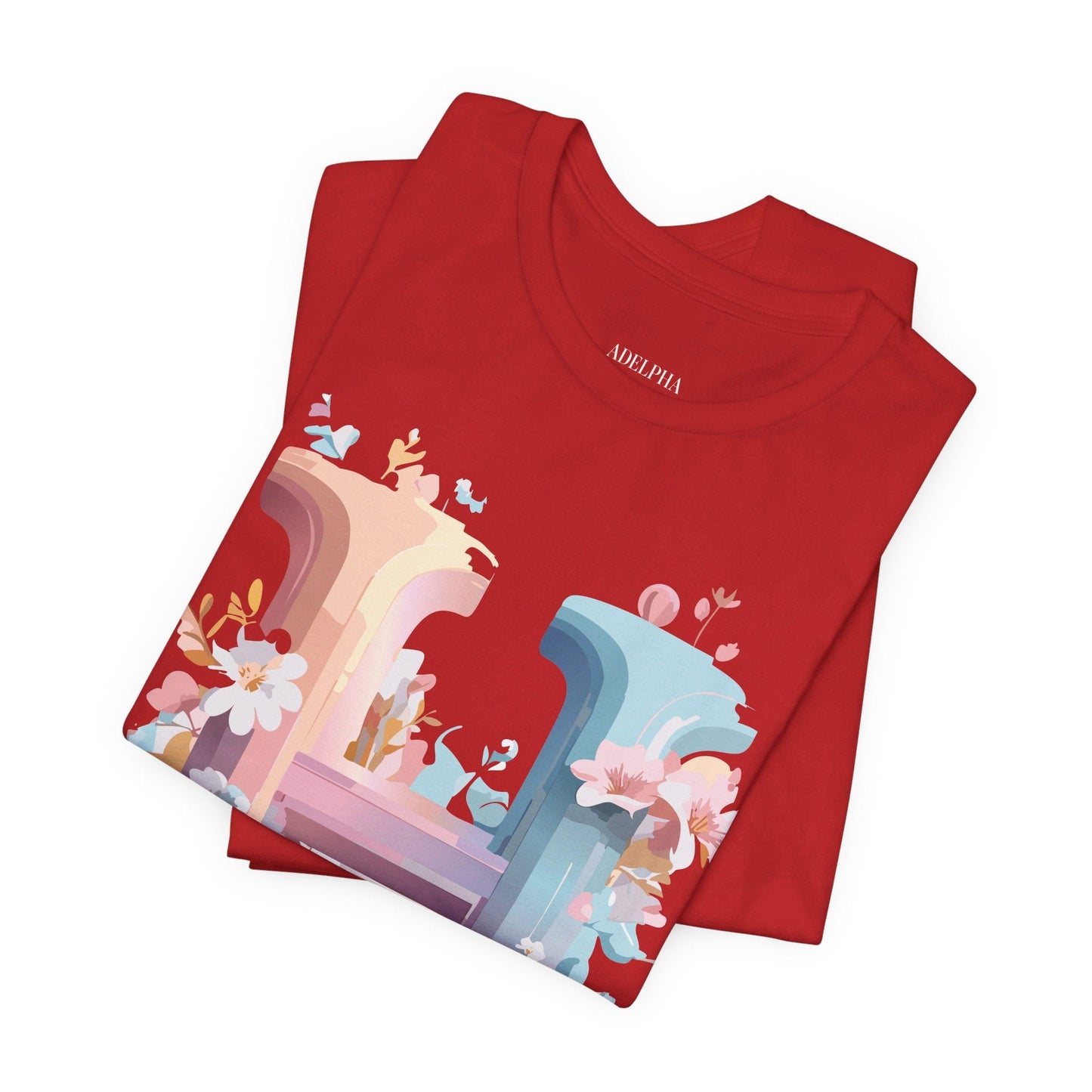 Letter H Shirt Unisex Graphic Tee By Adelpha Vintage Inspired Artwork Short Sleeve