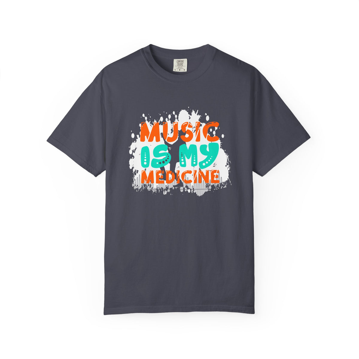 Music Is My Medicine T-shirt Music Lover Graphic Band Unisex Cotton Tee 068