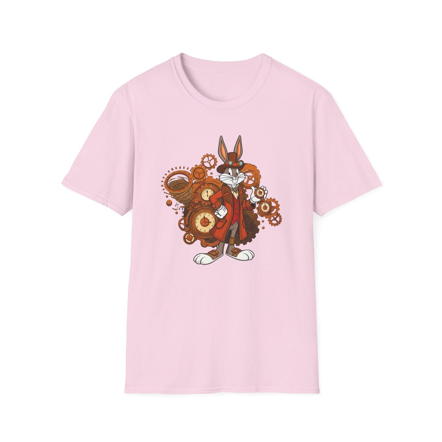Bugs Bunny T Shirt Cartoon Tee Unisex Softstyle 100 Percent Cotton Gildan 64000 Tee