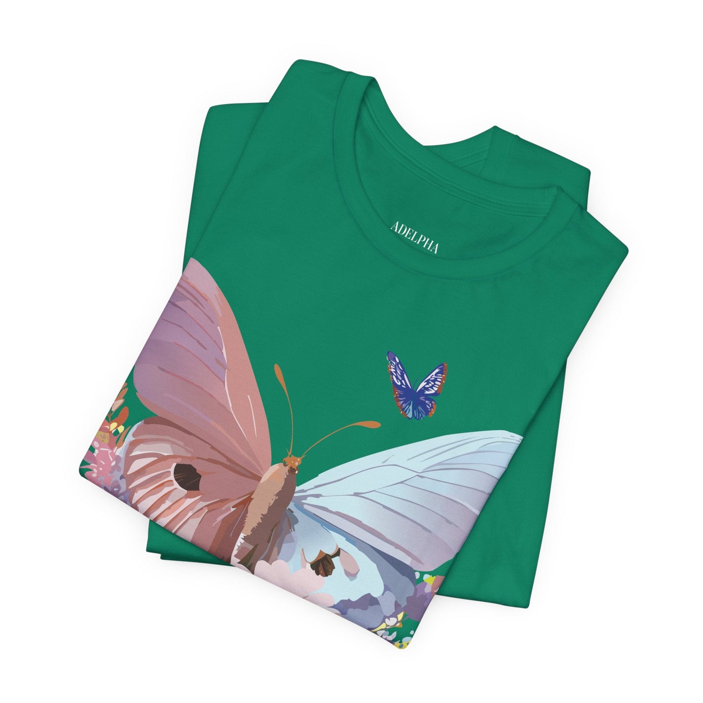 Butterfly Graphic Tee Unisex Jersey Short Sleeve Artwork By Adelpha