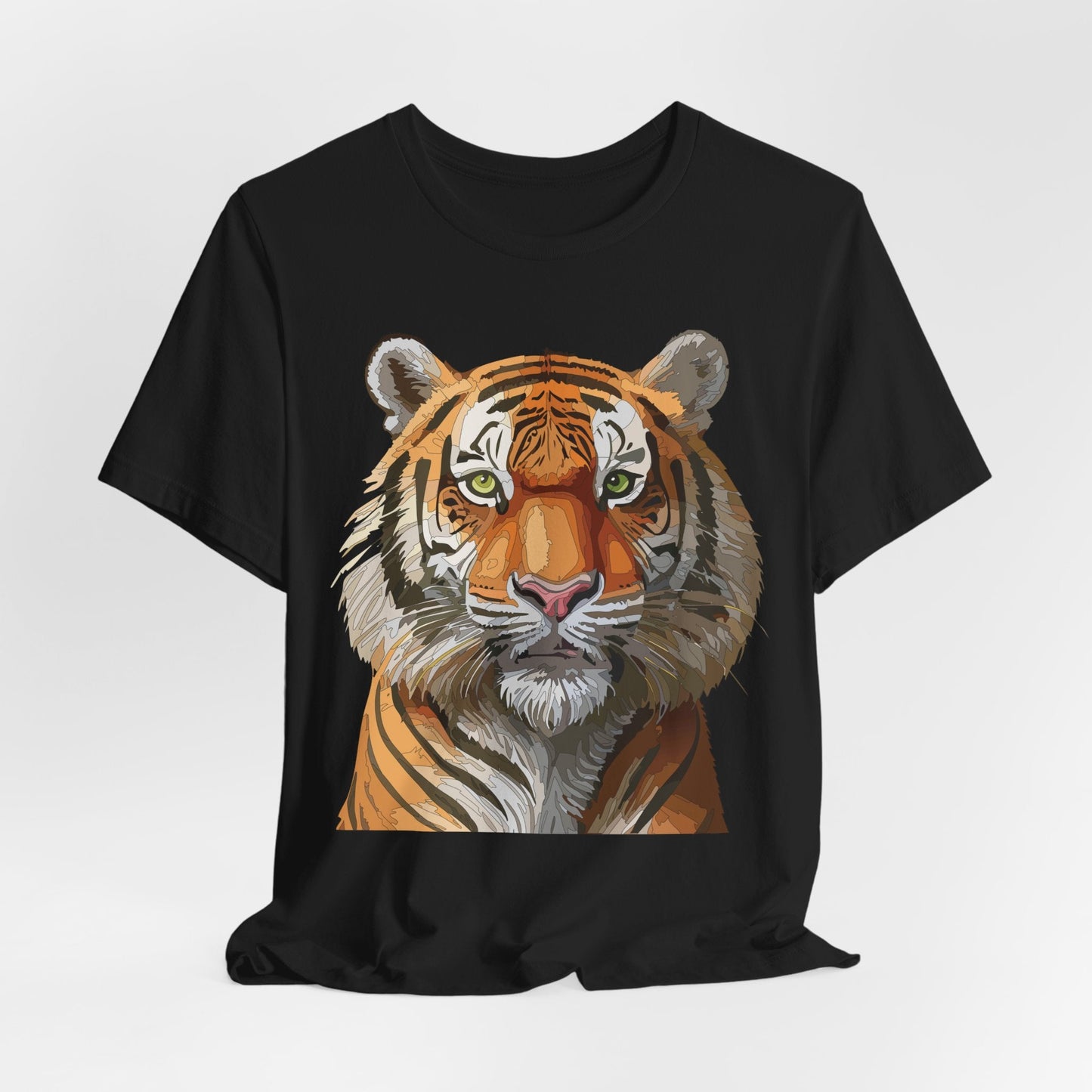Unisex Animal Art Design Tee Shirt Wild Animals Graphic Tee Softstyle Gildan 64000