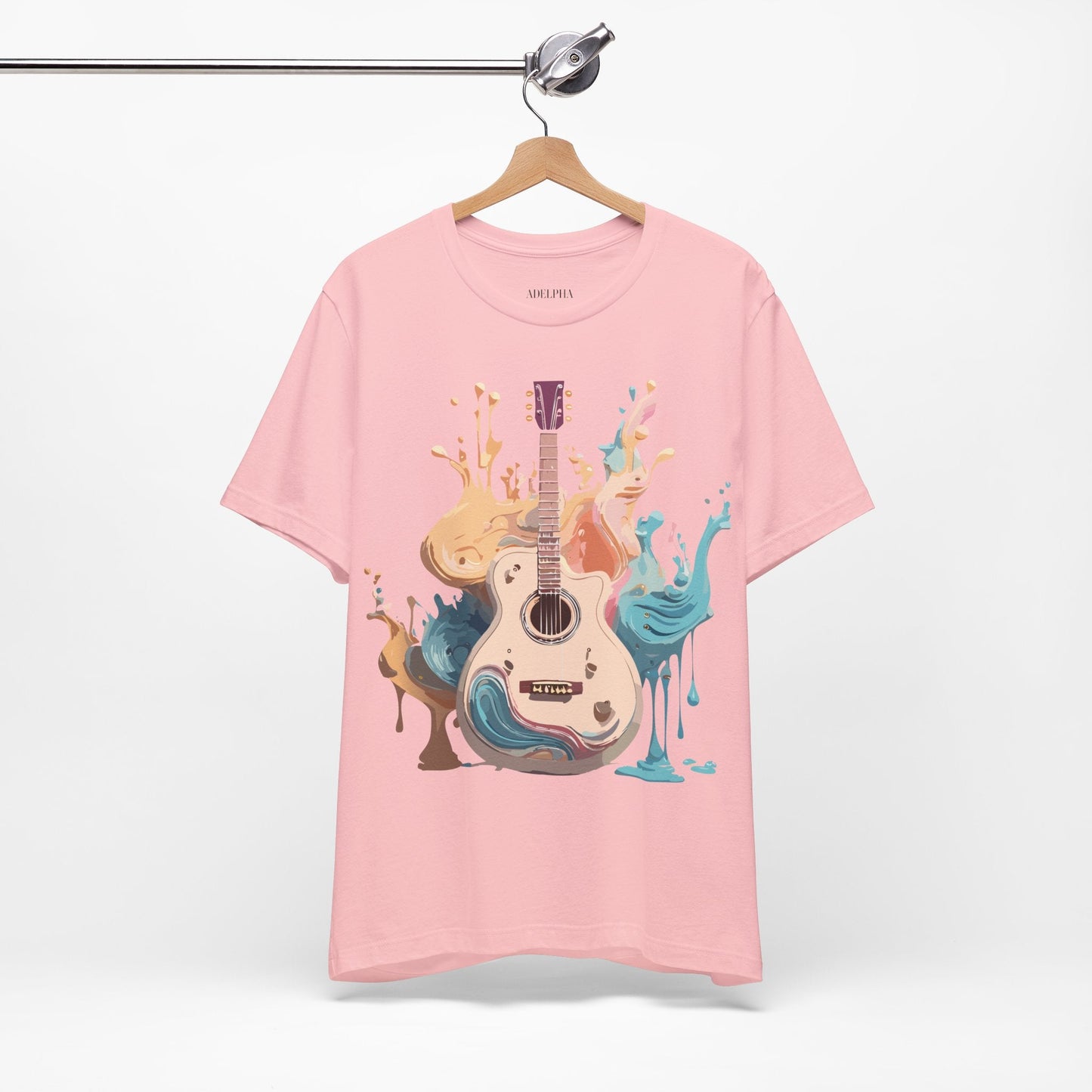 Adelpha Music Graphic T Shirt Unisex Jersey Short Sleeve Tee Vintage Inspired Art Tee