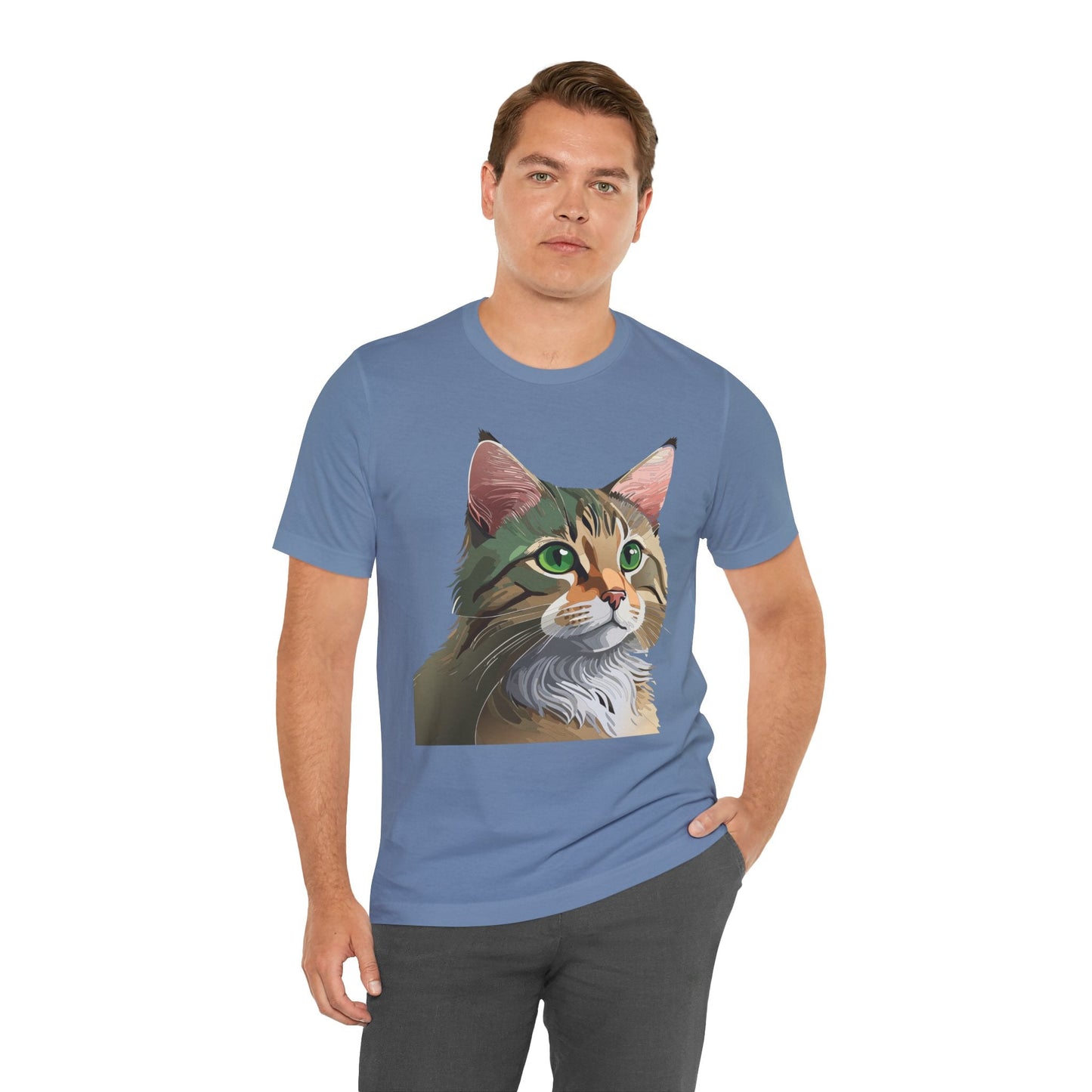 Unisex Animal Shirt Tee With Animals Art Design Wild Animals Print Tee Shirt Comfort Fit