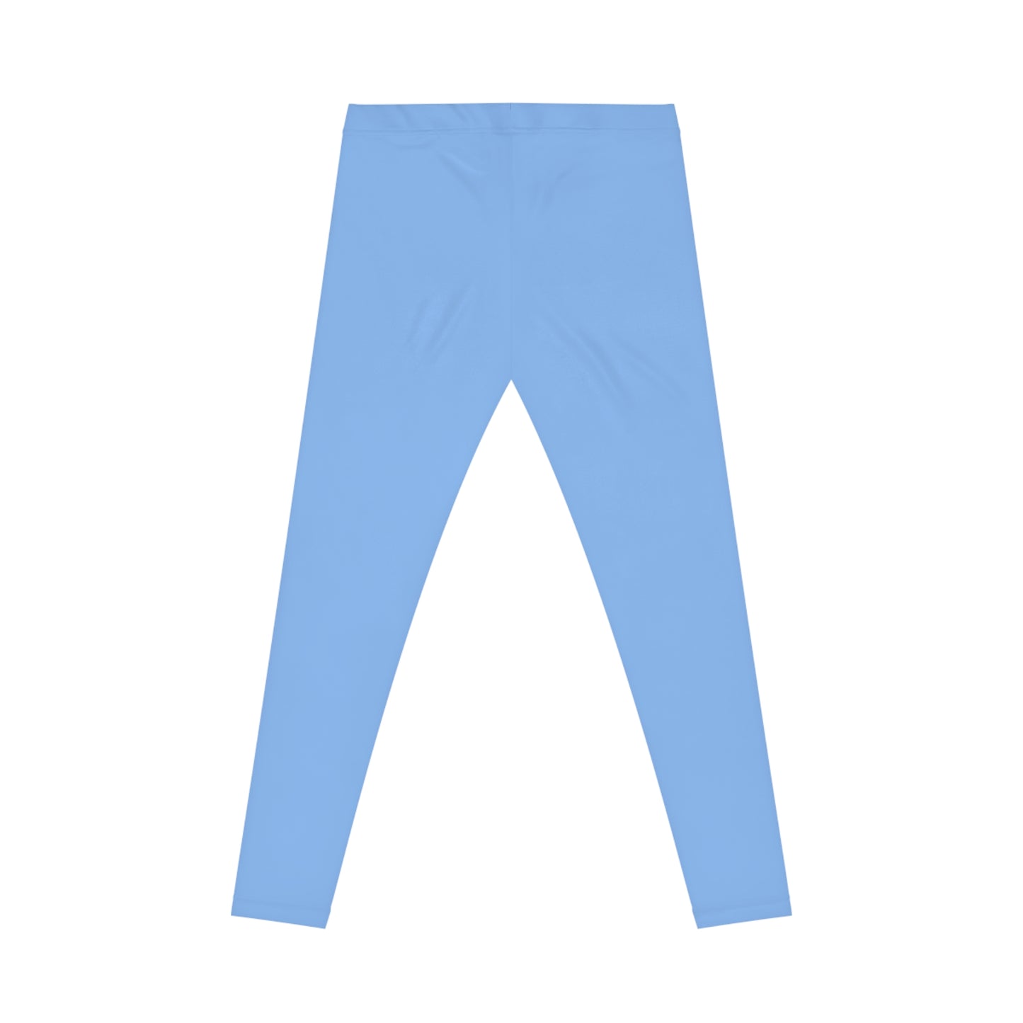 Miranda Blue Color Women's Poly-Span Casual Leggings XS-2XL