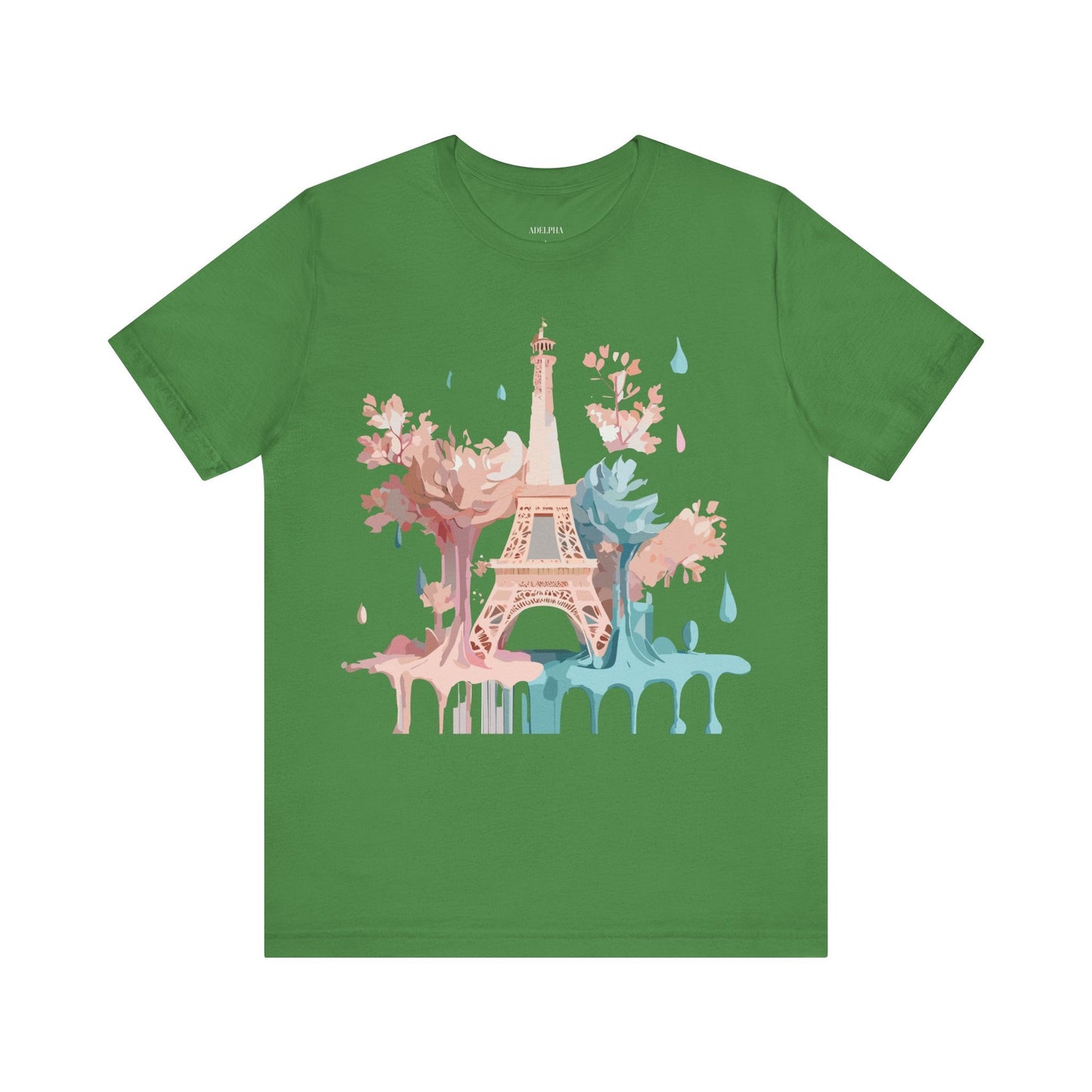 Unisex Paris Graphic Tee By Adelpha Vintage Inspired Tourist Shirt Short Sleeve Collection