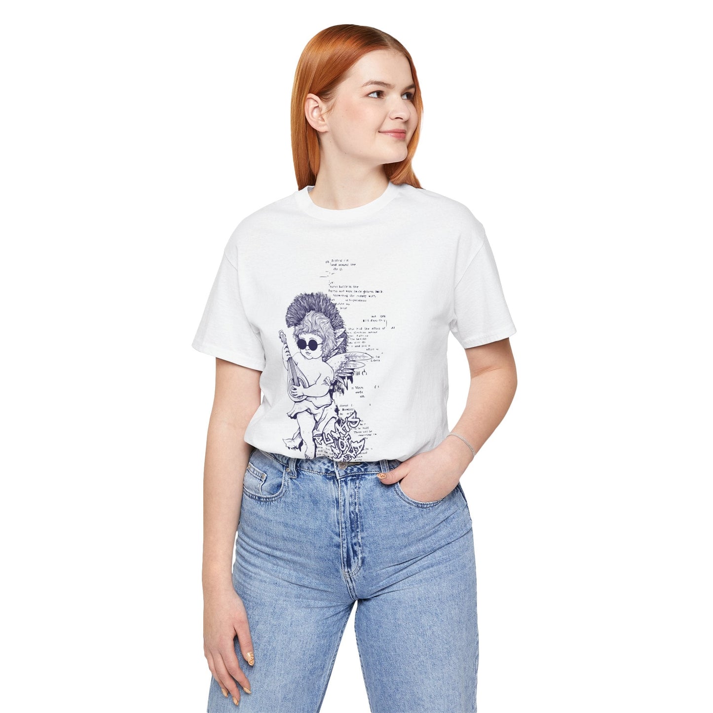 Punk Rock Vintage Graphic Unisex Cotton T-Shirt r37