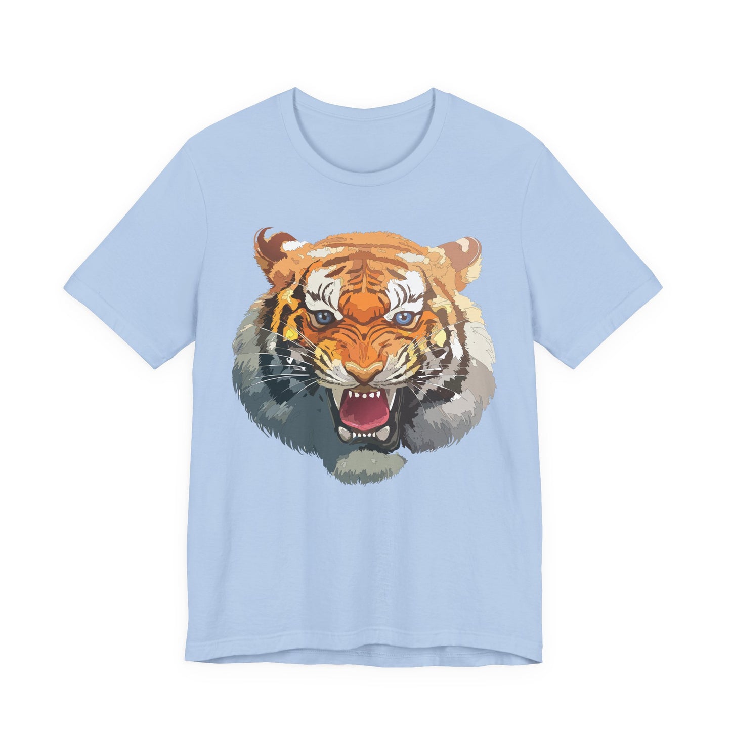Tiger Shirt, Animal Shirt, T-Shirt with Tiger, Art Design Tee, Animal Tees, Safari T-Shirt, Graphic Design Tee 14