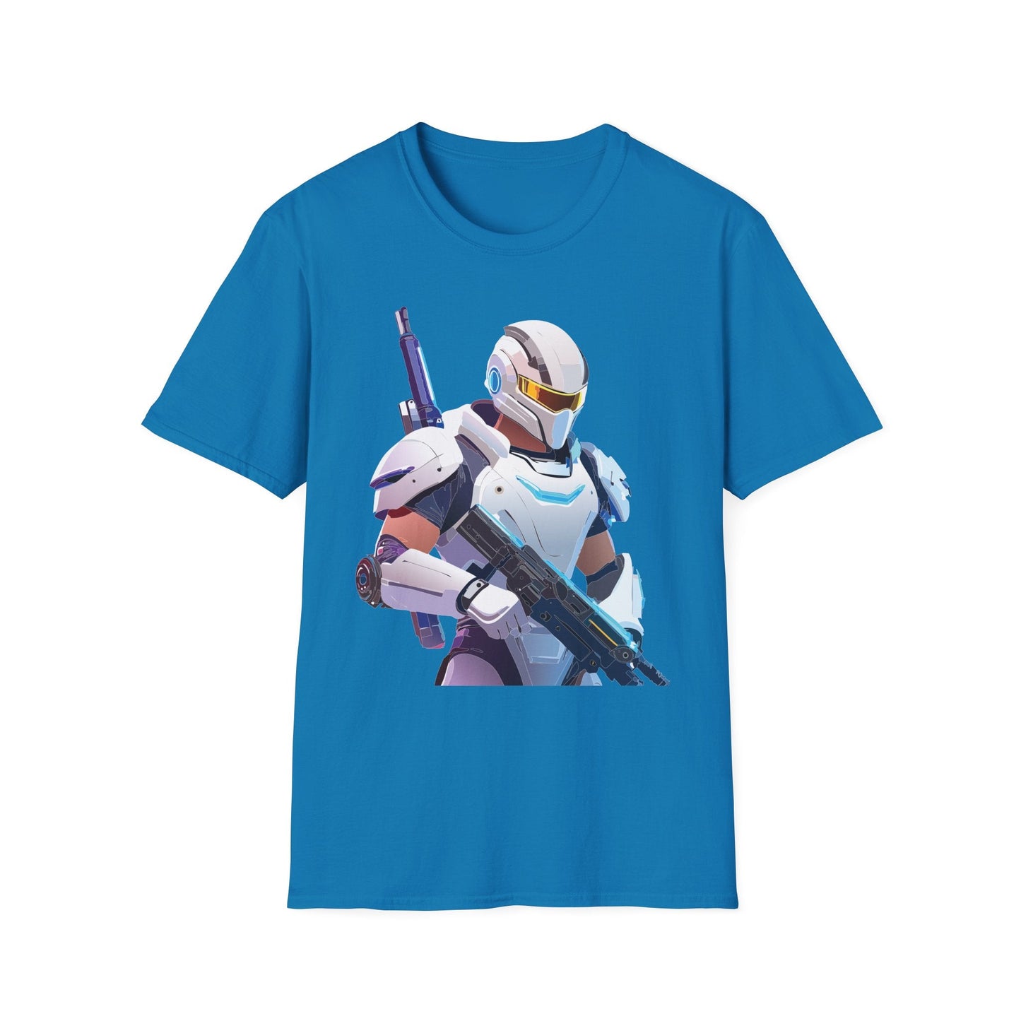 Robocop T Shirt Unisex Softstyle 64000 Gildan 100 Percent Ring Spun Cotton Graphic Tee