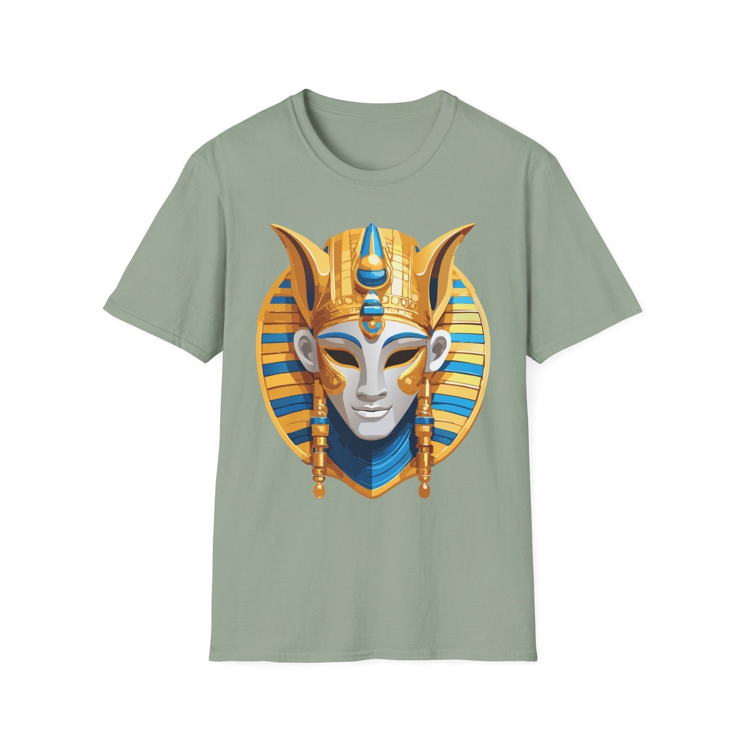 Mask Tee Shirt Unisex Masquerade Design Artwork Gildan Softstyle 64000 Cotton Tee