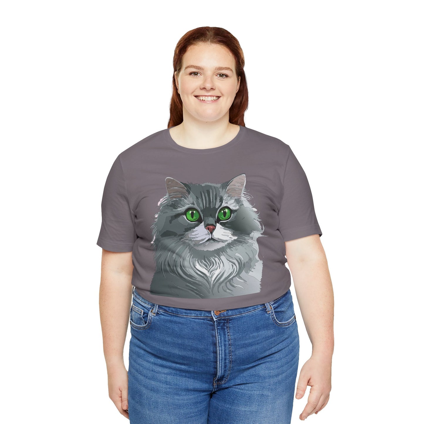 Unisex Animal Shirt With Art Design Animals Tee Short Sleeve Jersey Style Wild Animals Shirt