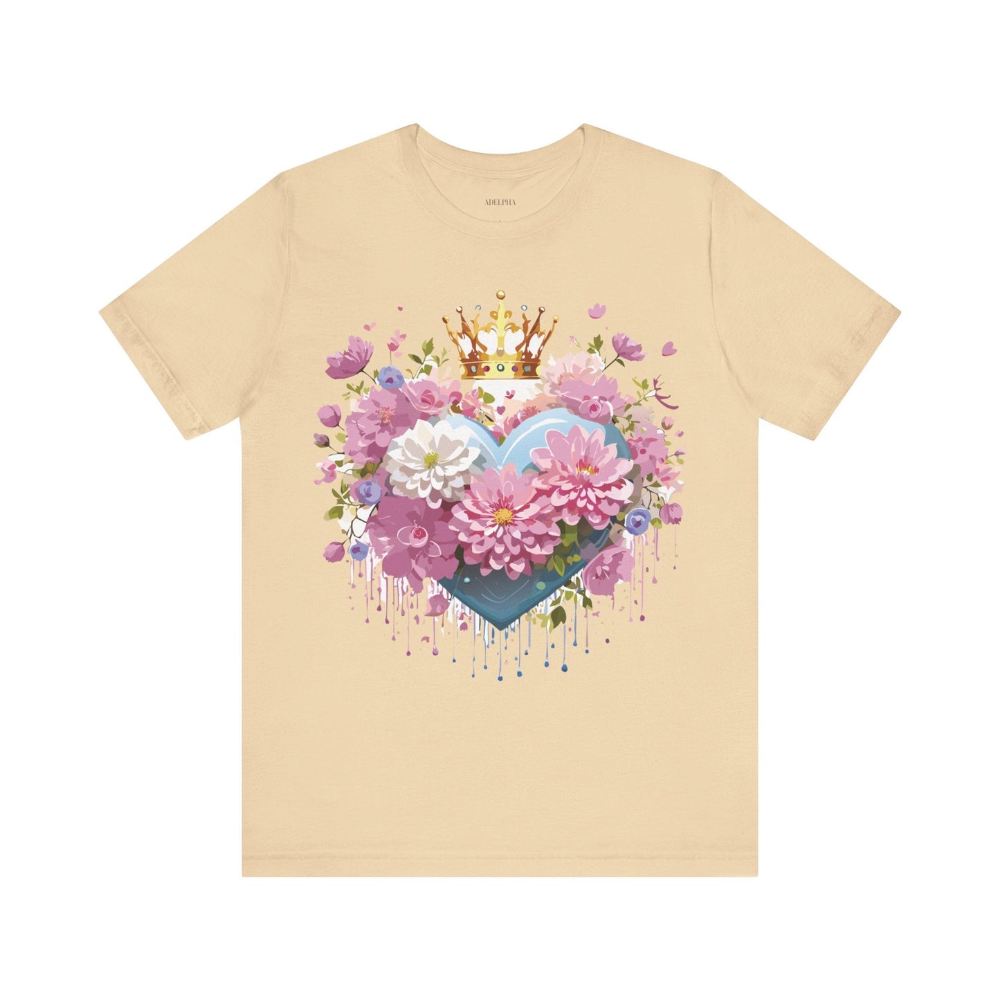 Valentine Shirts Unisex Graphic T Shirt From Adelpha Vintage Inspired Artwork Short Sleeve Tee