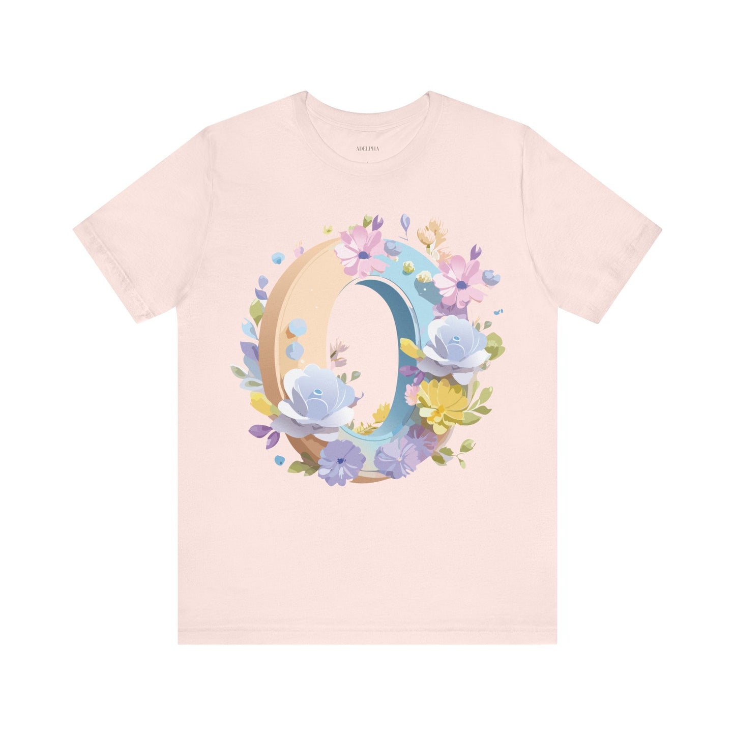 Unisex Jersey Short Sleeve Letter O Shirt Graphic Tee By Adelpha Premium Vintage Inspired Artwork